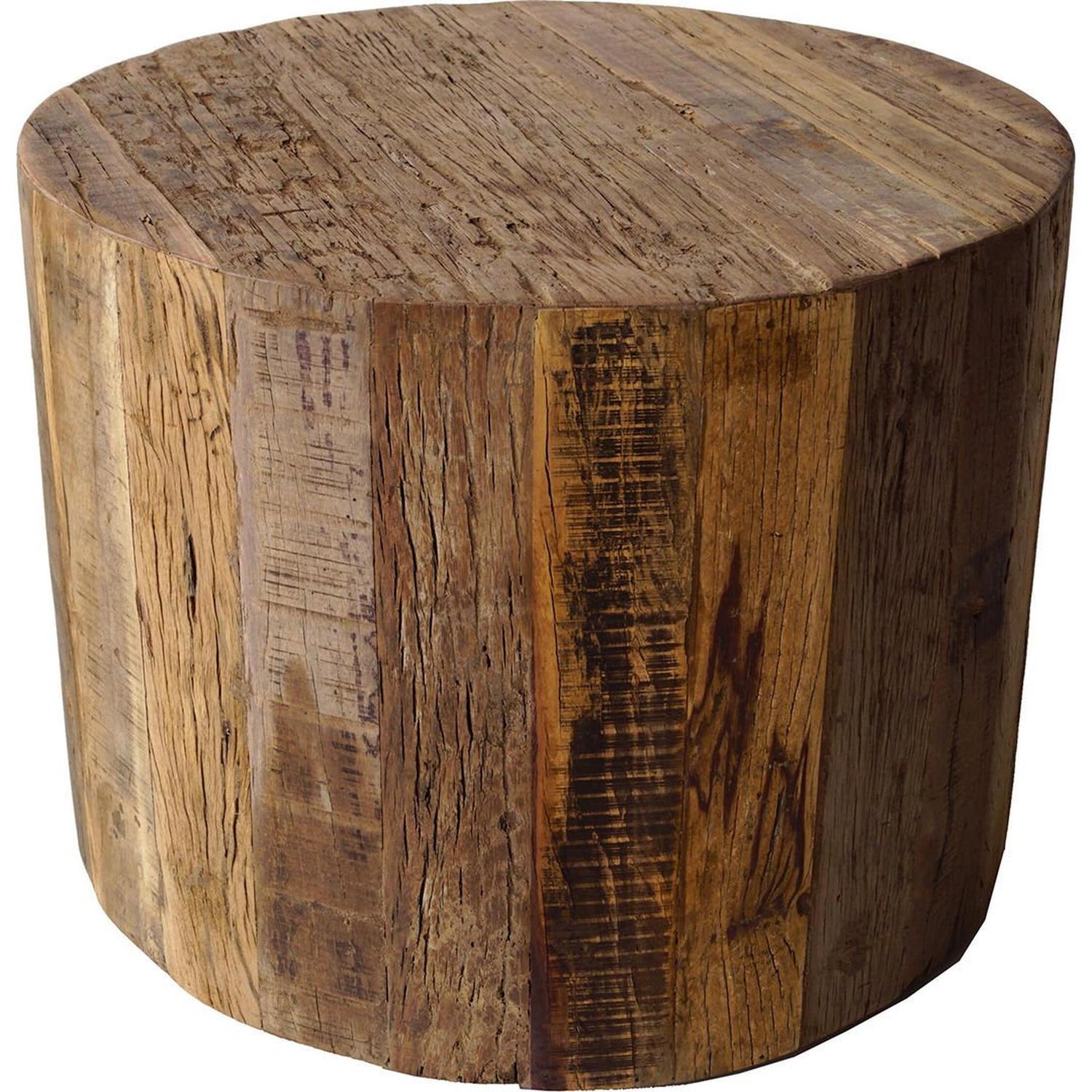 Couchtisch San Francisco - Recyclingholz-Couchtisch-Trademark Living-le canapé