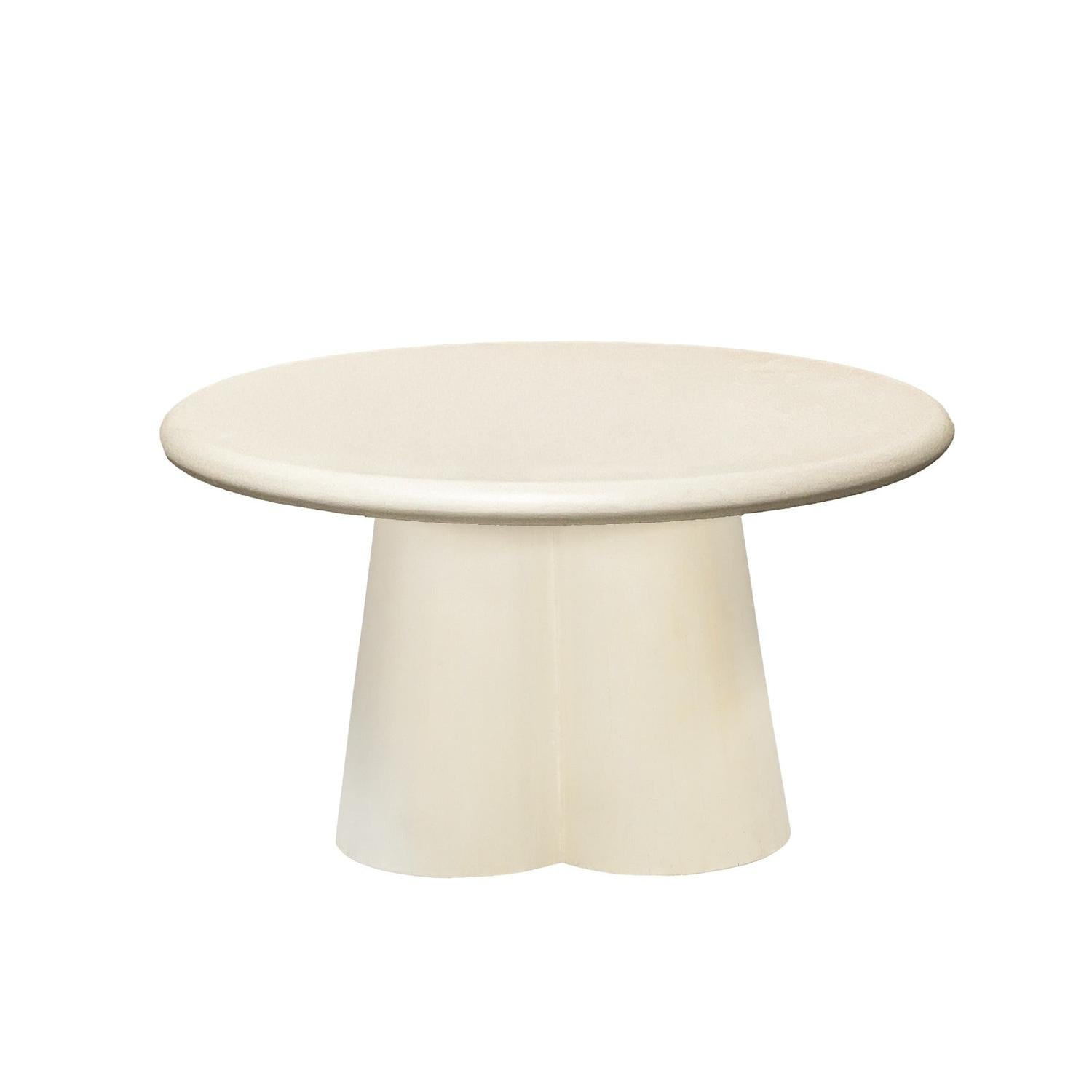 Couchtisch Sandy Ø80cm - Cremeweiß-Couchtische-Livingfurn-le canapé