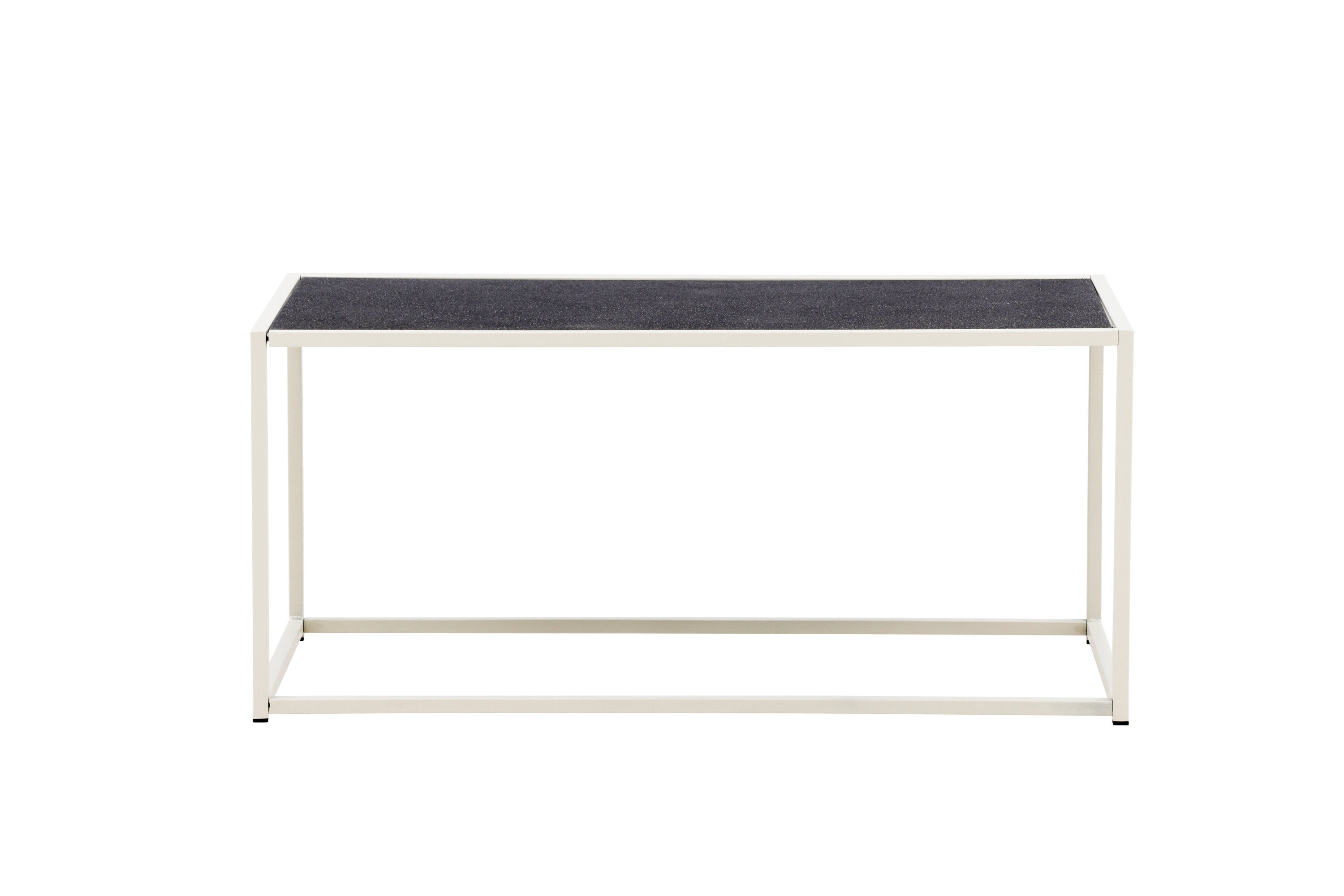 Couchtisch Siaton 110cm aus Metall - Grau-Loungetische-Venture Home-le canapé