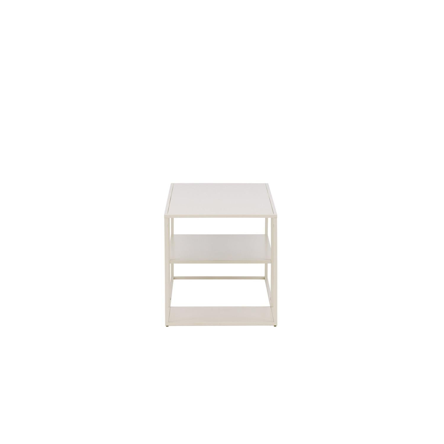 Couchtisch Staal 120cm - Beige-Couchtisch-Venture Home-le canapé