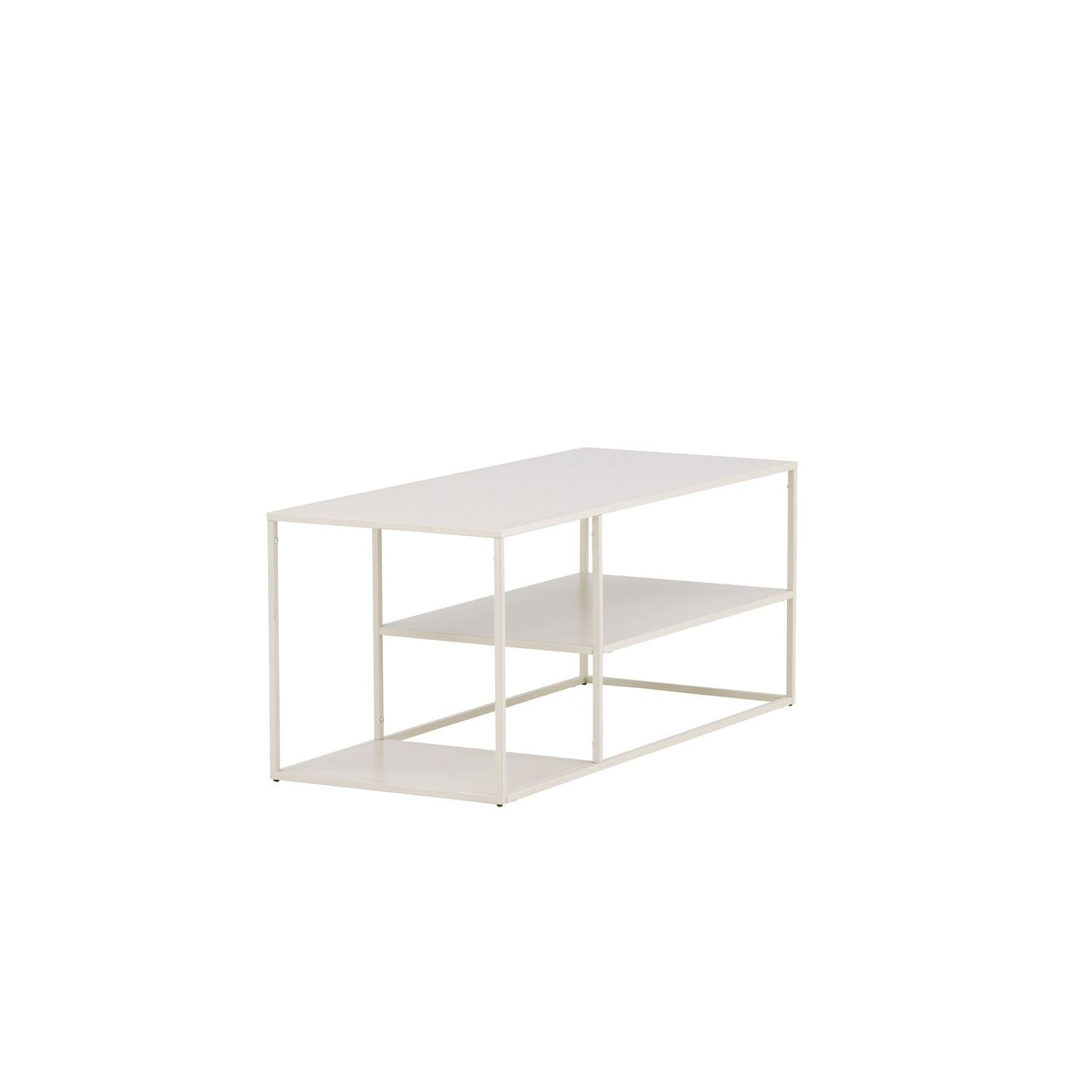 Couchtisch Staal 120cm - Beige-Couchtisch-Venture Home-le canapé