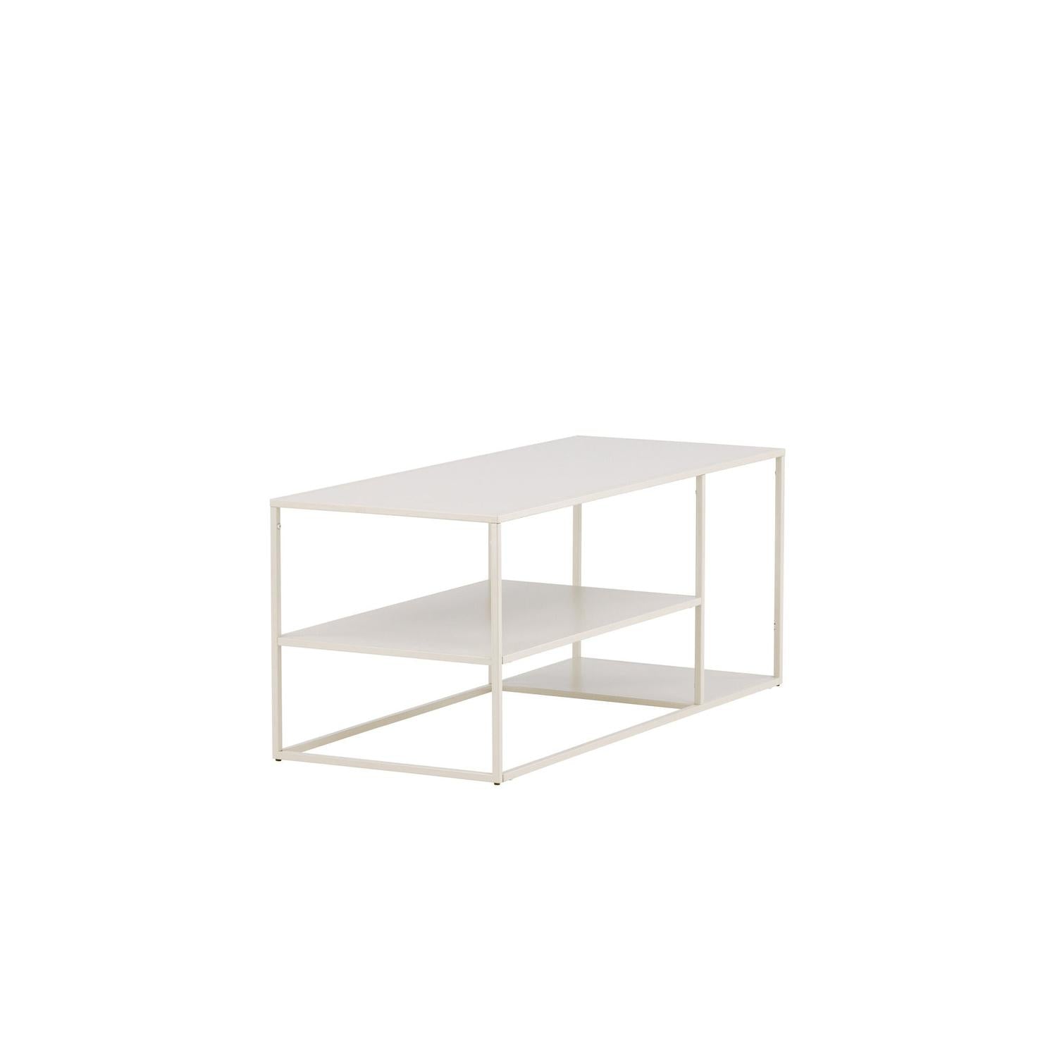 Couchtisch Staal 120cm - Beige-Couchtisch-Venture Home-le canapé