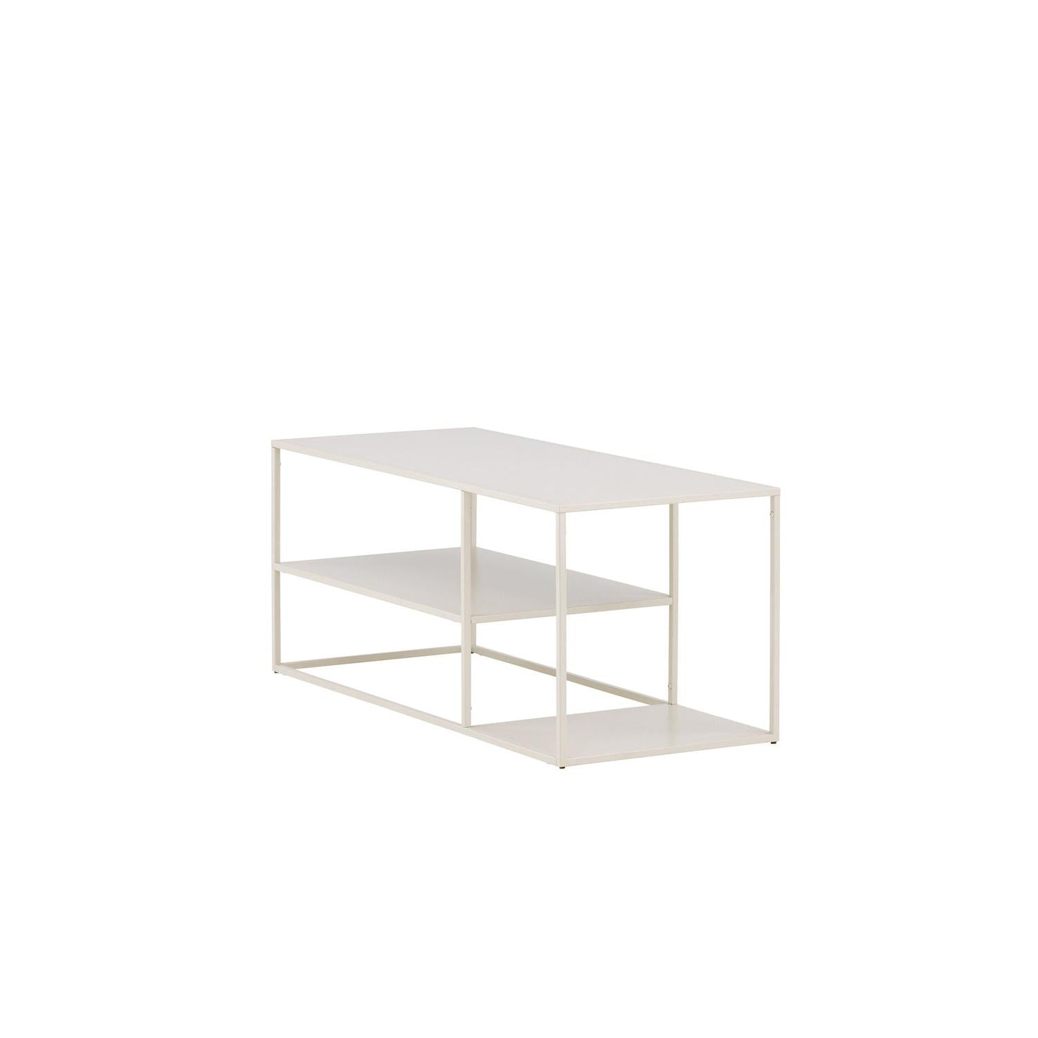 Couchtisch Staal 120cm - Beige-Couchtisch-Venture Home-le canapé