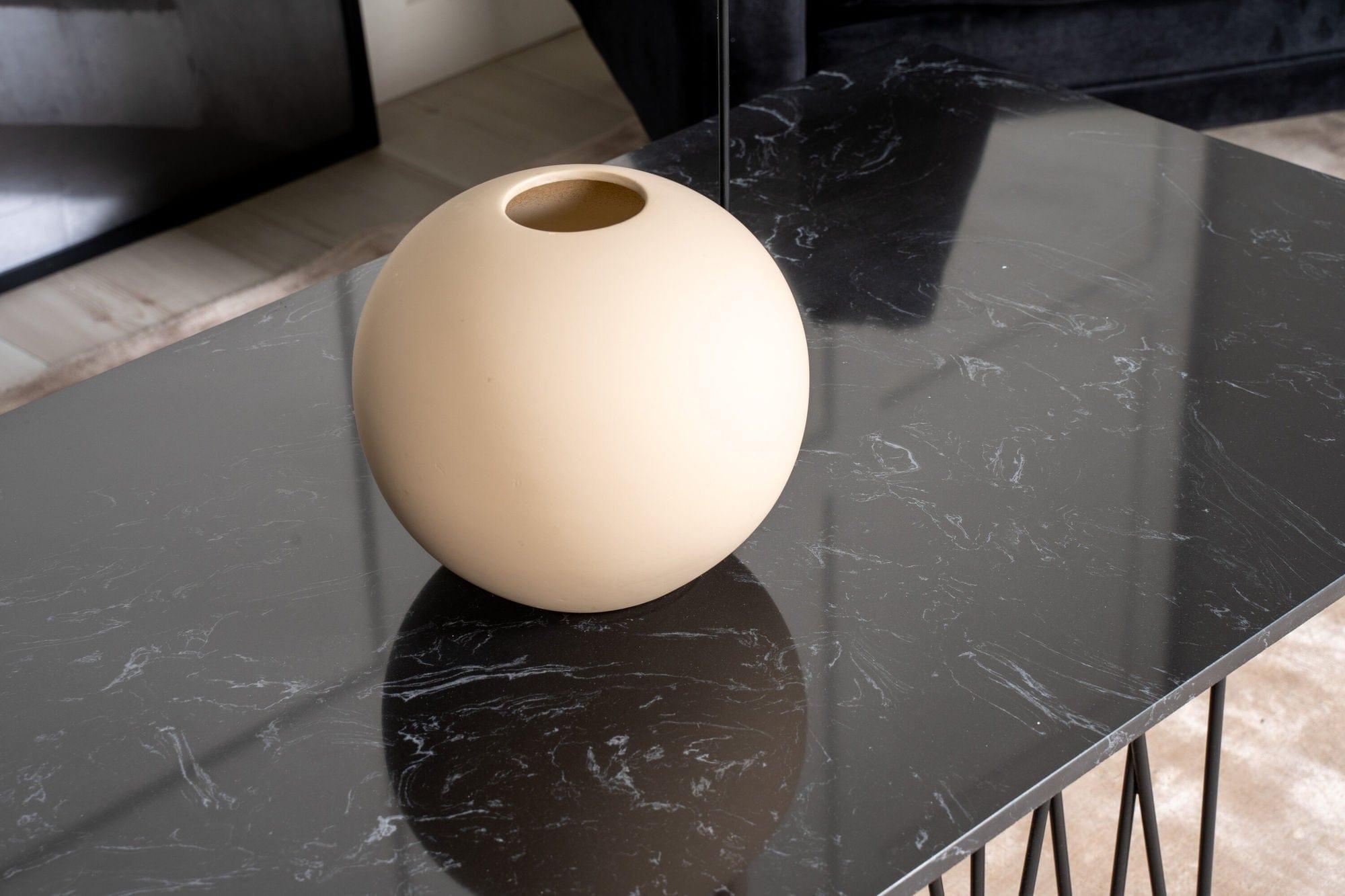 Couchtisch Stone in Stein Optik - Schwarz-Couchtisch-Furniture Fashion-le canapé