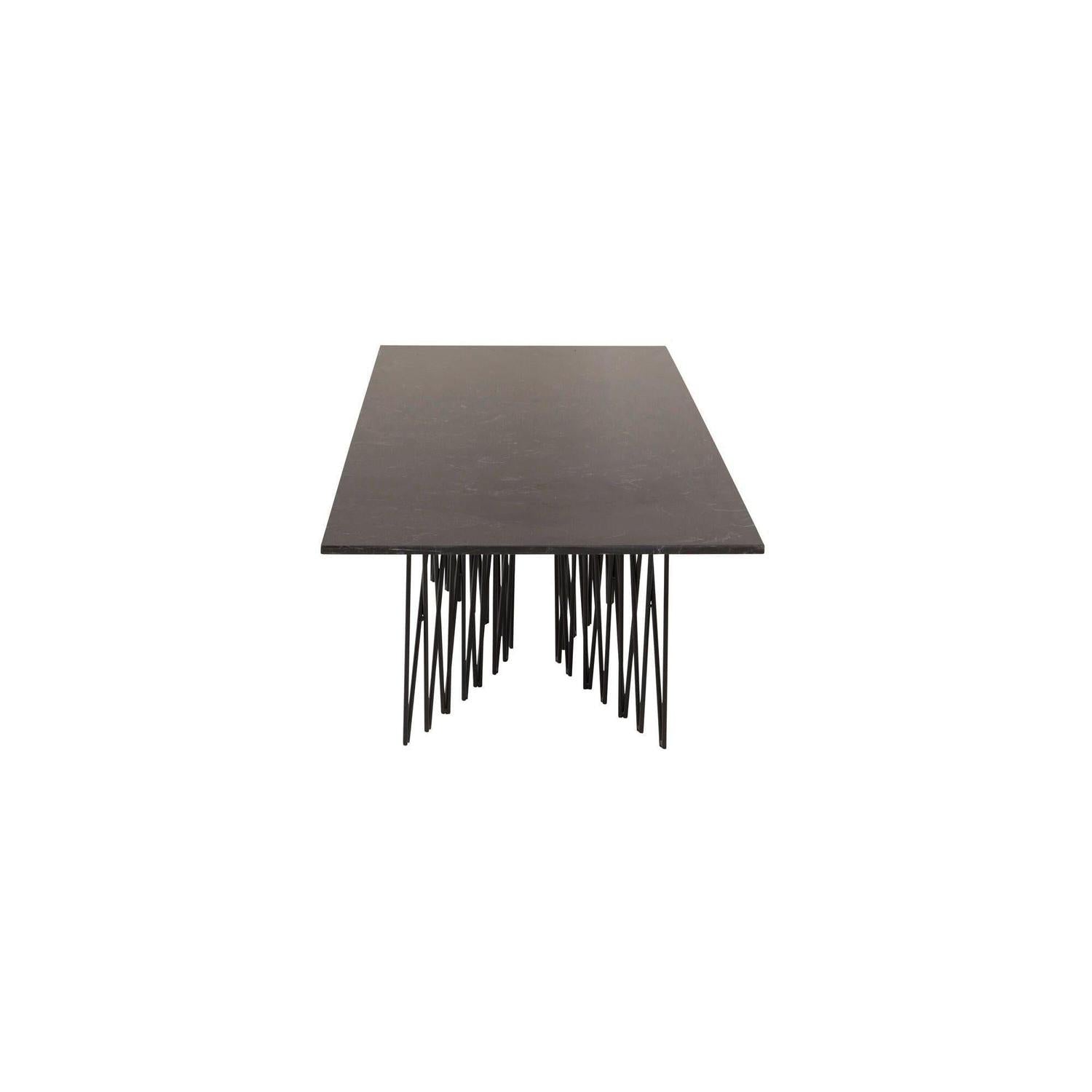 Couchtisch Stone in Stein Optik - Schwarz-Couchtisch-Furniture Fashion-le canapé