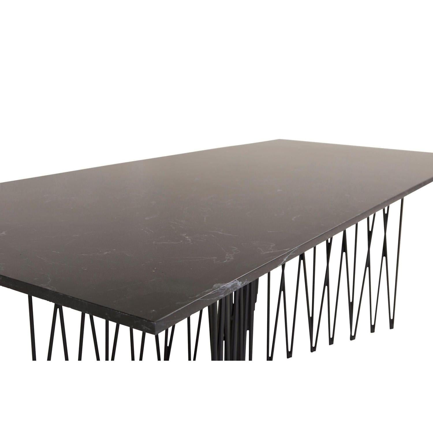 Couchtisch Stone in Stein Optik - Schwarz-Couchtische-Venture Home-le canapé