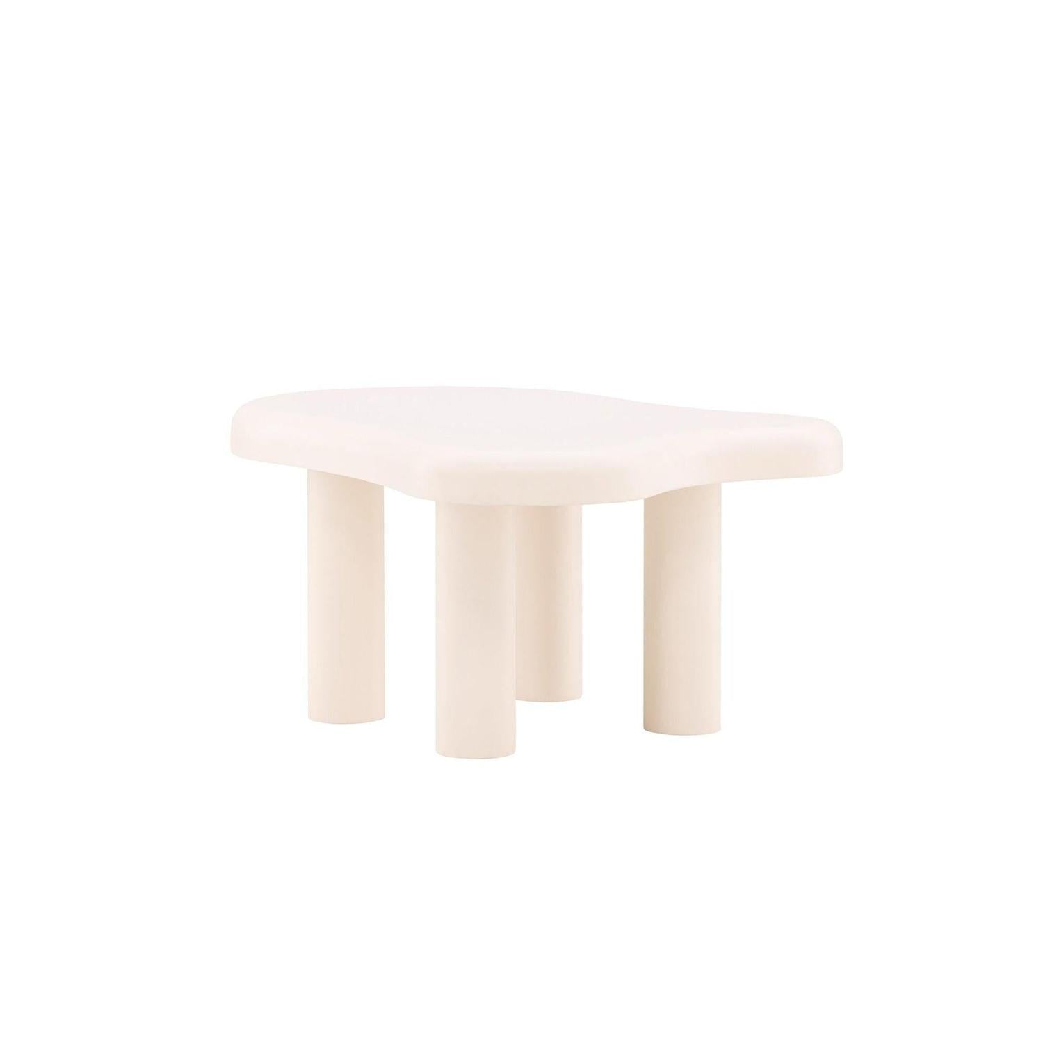 Couchtisch Strömstad 100 cm - Weiß-Couchtische-Venture Home-le canapé