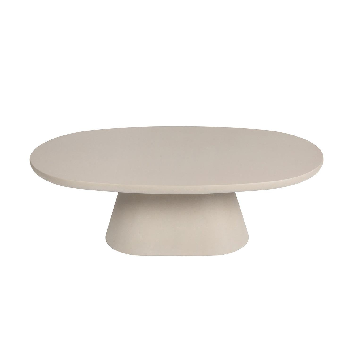 Couchtisch Tavira 120cm Oval – Beige-Couchtisch-Rousseau-le canapé