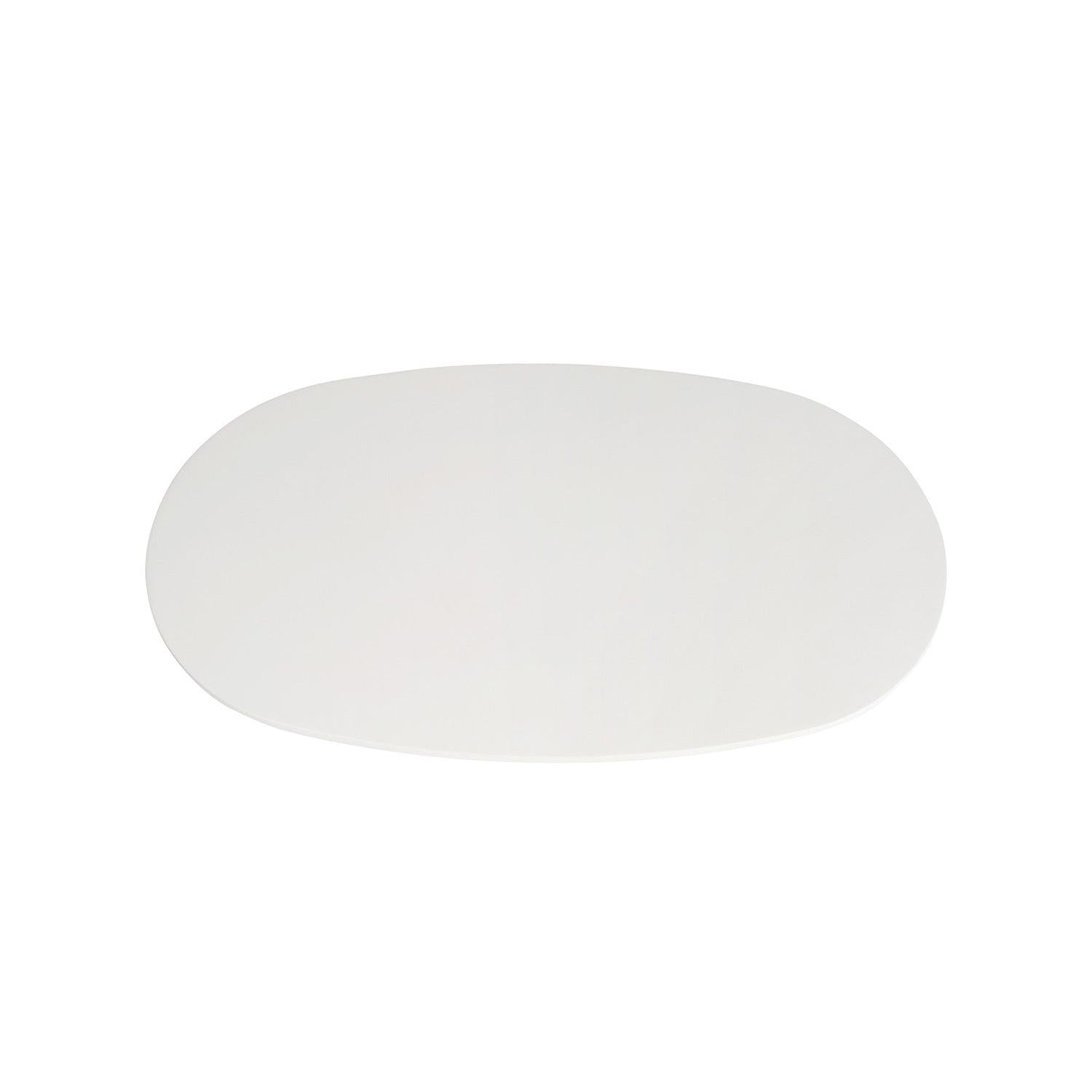 Couchtisch Tavira 120cm Oval - Weiß-Couchtisch-Rousseau-le canapé