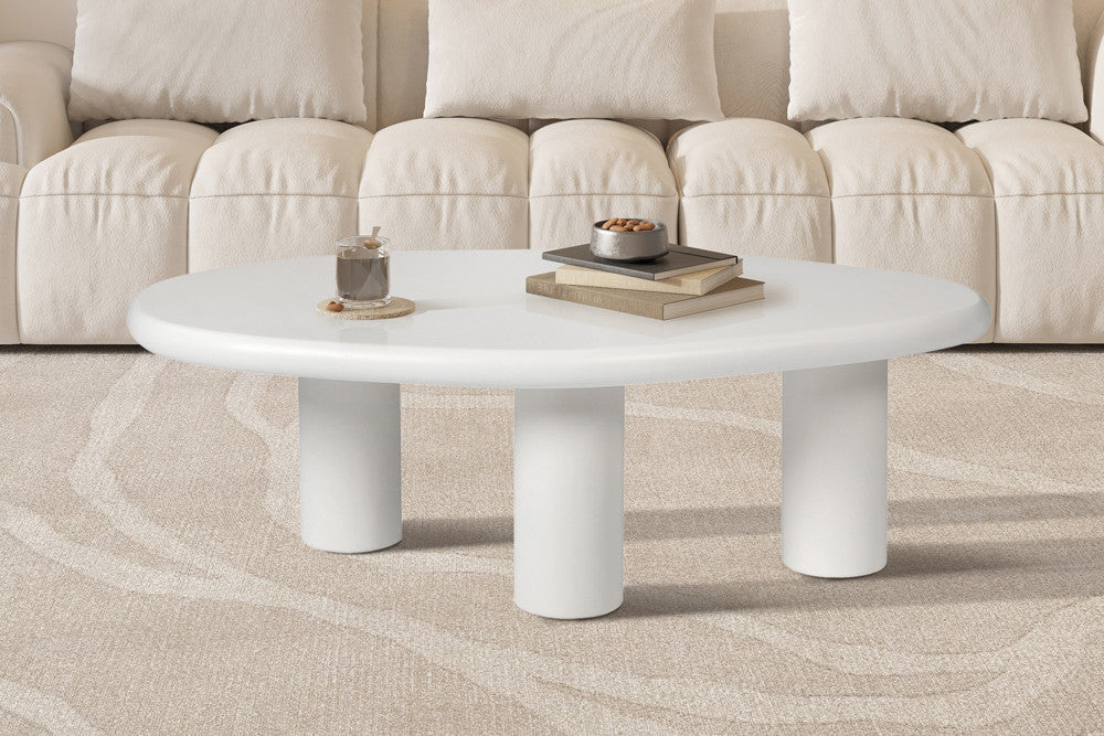 Couchtisch Tavira 120cm - Weiß-Couchtisch-Rousseau-le canapé