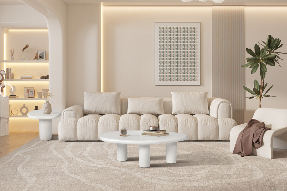 Couchtisch Tavira 120cm - Weiß-Couchtisch-Rousseau-le canapé
