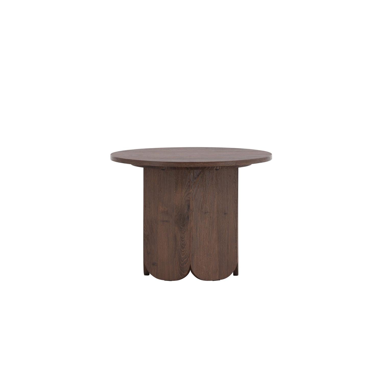 Couchtisch Tekla Ø60cm - Dunkelbraun-Couchtisch-Venture Home-le canapé