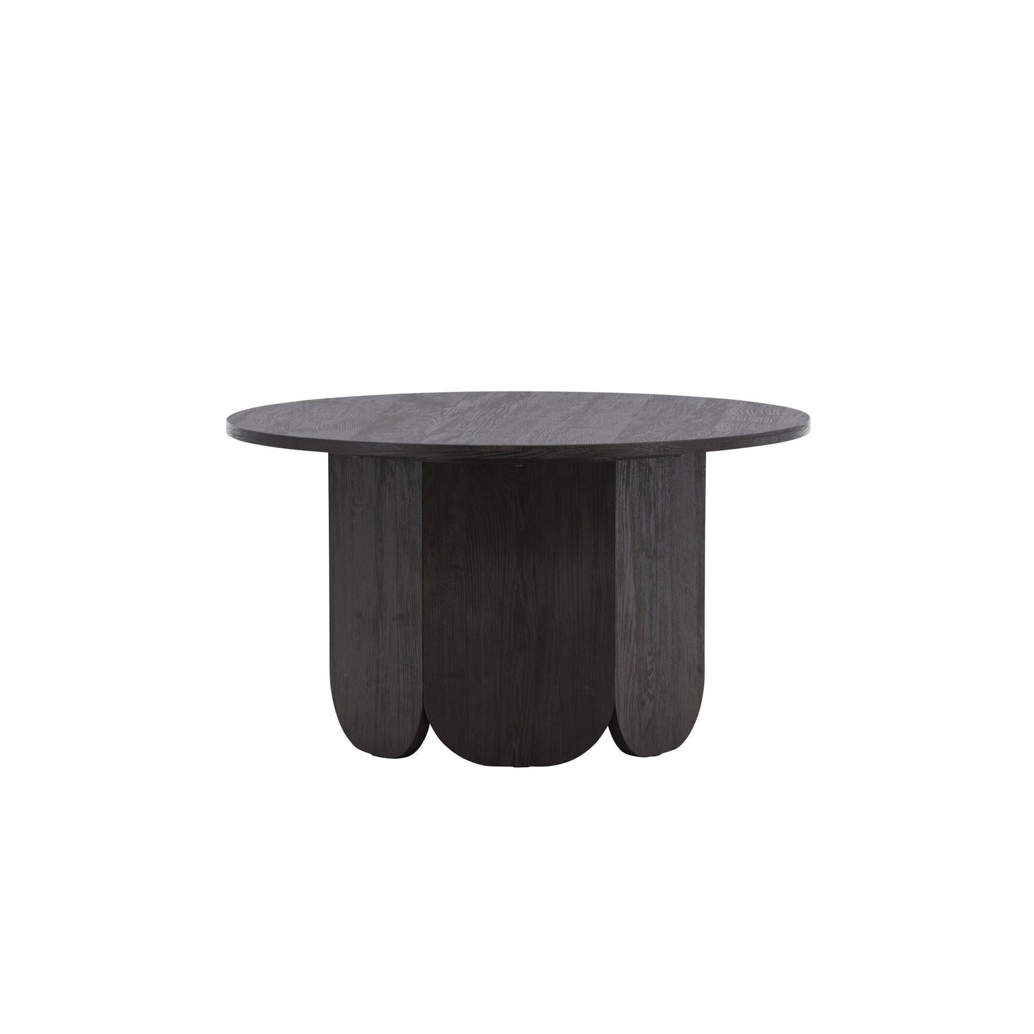 Couchtisch Tekla Ø80cm - Schwarz-Couchtische-Venture Home-le canapé