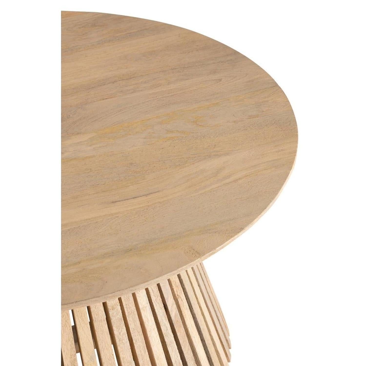 Couchtisch Vincent aus Mangoholz - Natur-Couchtisch-J-Line-le canapé