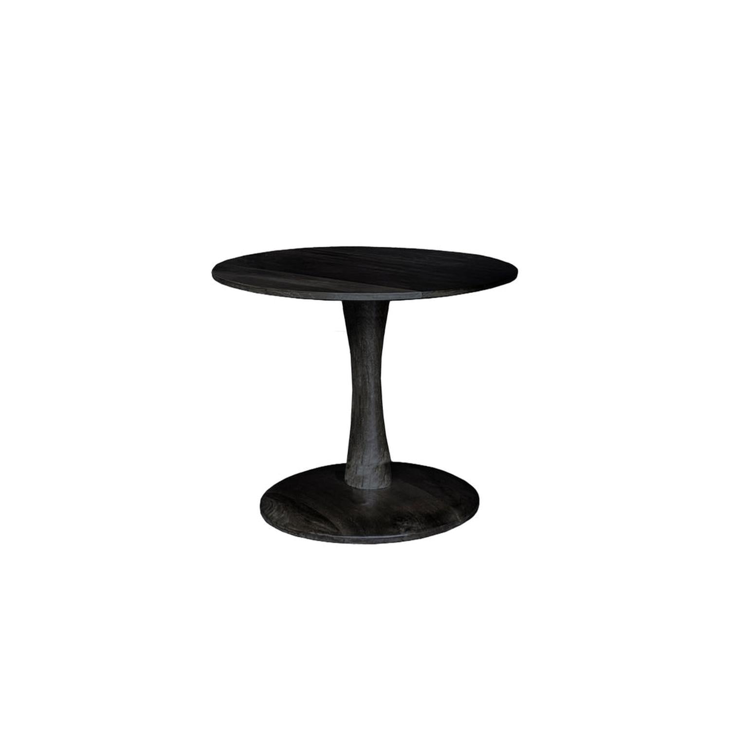 Couchtisch Vivian Ø50cm - Schwarz-Couchtische-Livingfurn-le canapé