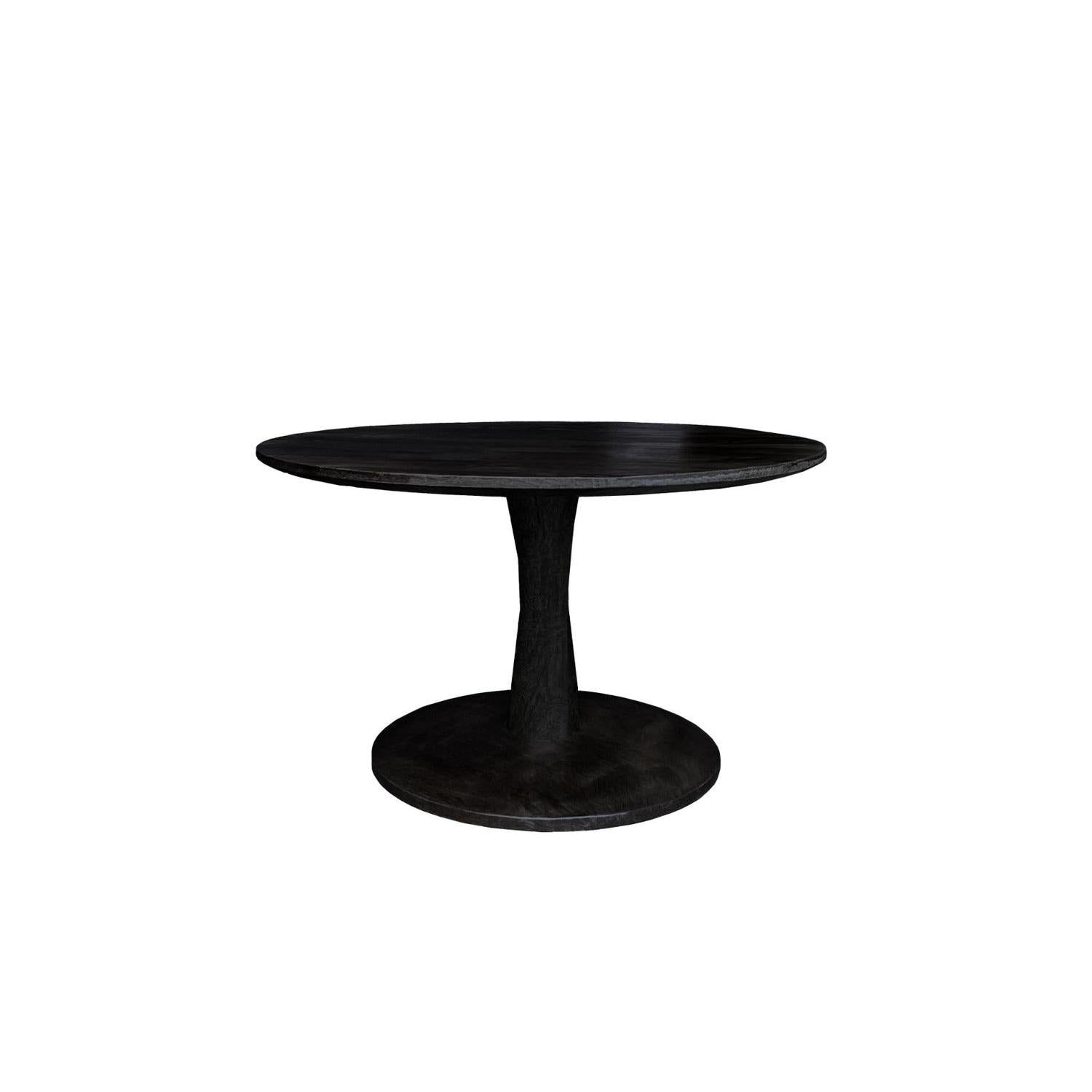 Couchtisch Vivian Ø60cm - Schwarz-Couchtische-Livingfurn-le canapé