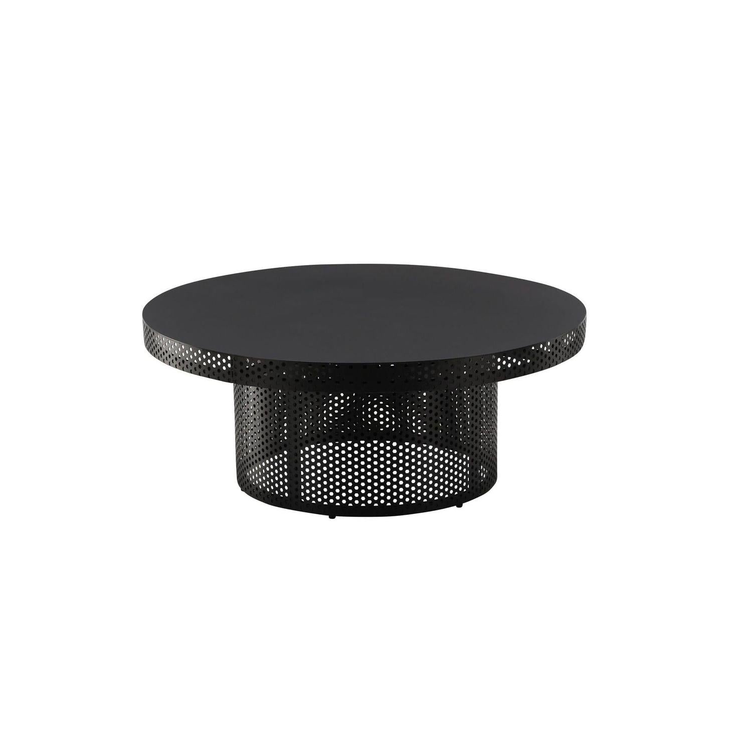Couchtisch West End x Josefin Lustig - Schwarz Metall-Couchtisch-Vind-le canapé