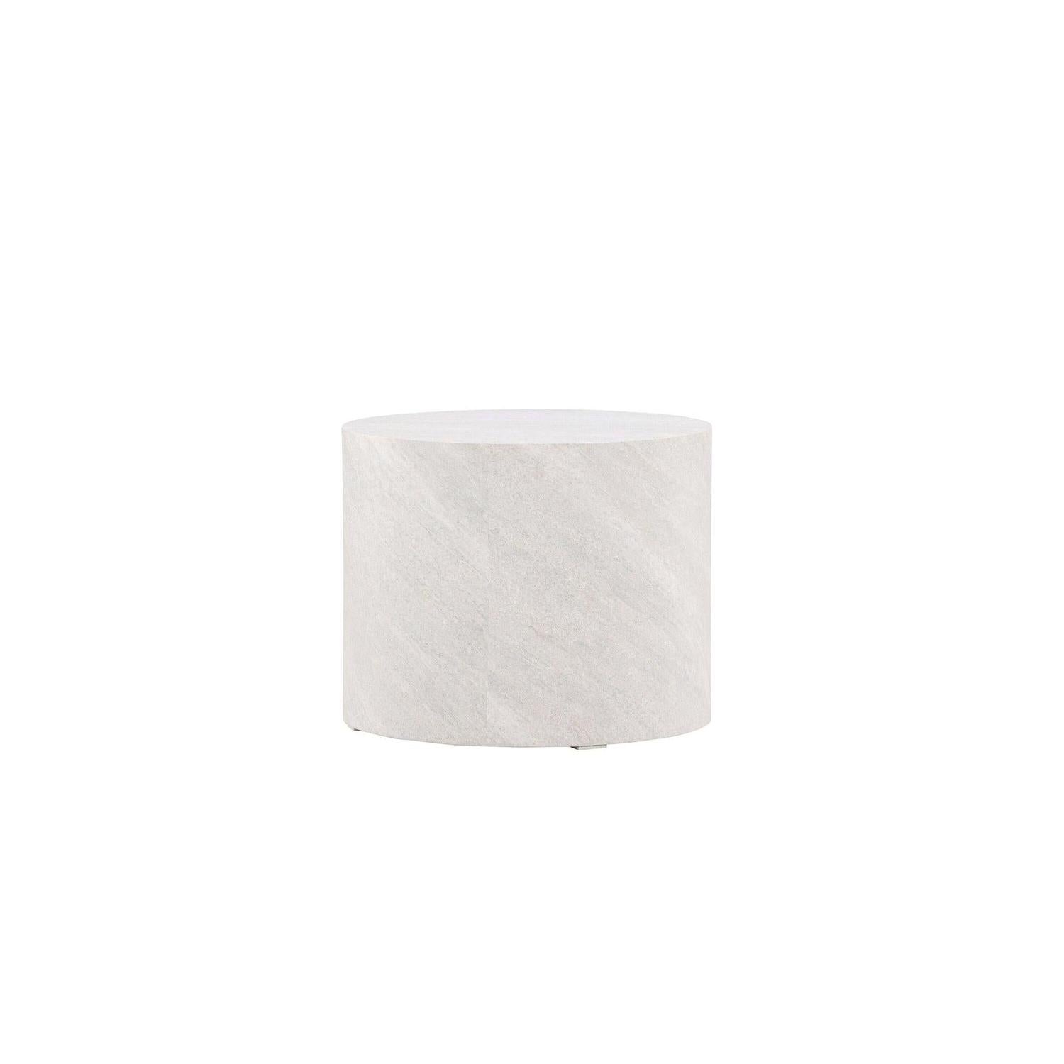 Couchtisch York ⌀50cm - Betonoptik-Couchtisch-Venture Home-le canapé