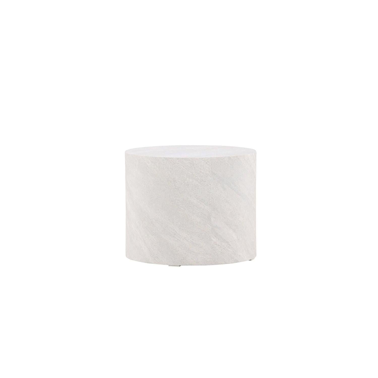 Couchtisch York ⌀50cm - Betonoptik-Couchtisch-Venture Home-le canapé