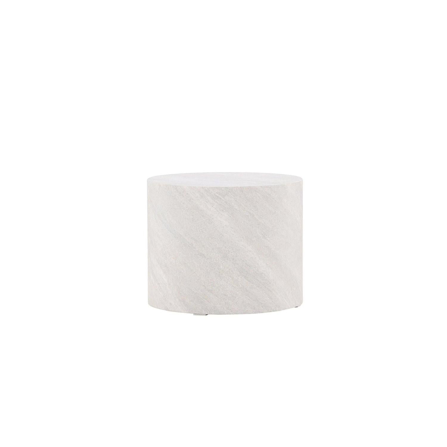 Couchtisch York ⌀50cm - Betonoptik-Couchtisch-Venture Home-le canapé