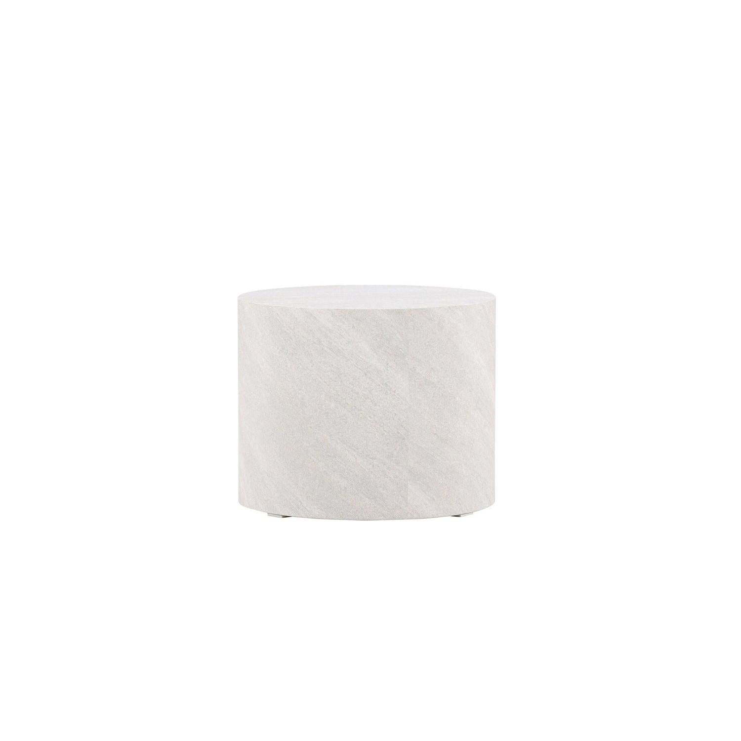 Couchtisch York ⌀50cm - Betonoptik-Couchtische-Venture Home-le canapé