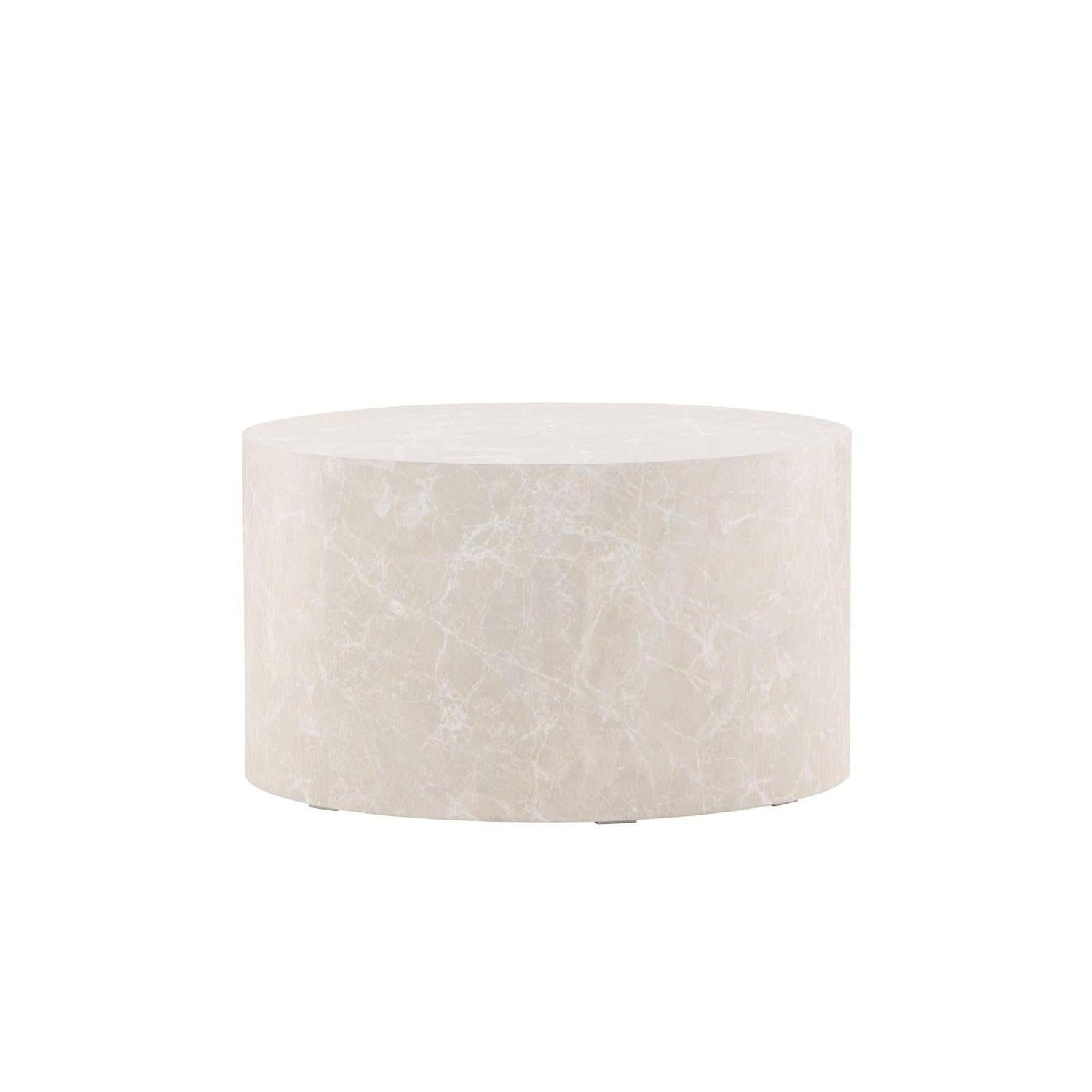 Couchtisch York Ø80cm - Beige-Couchtisch-Venture Home-le canapé