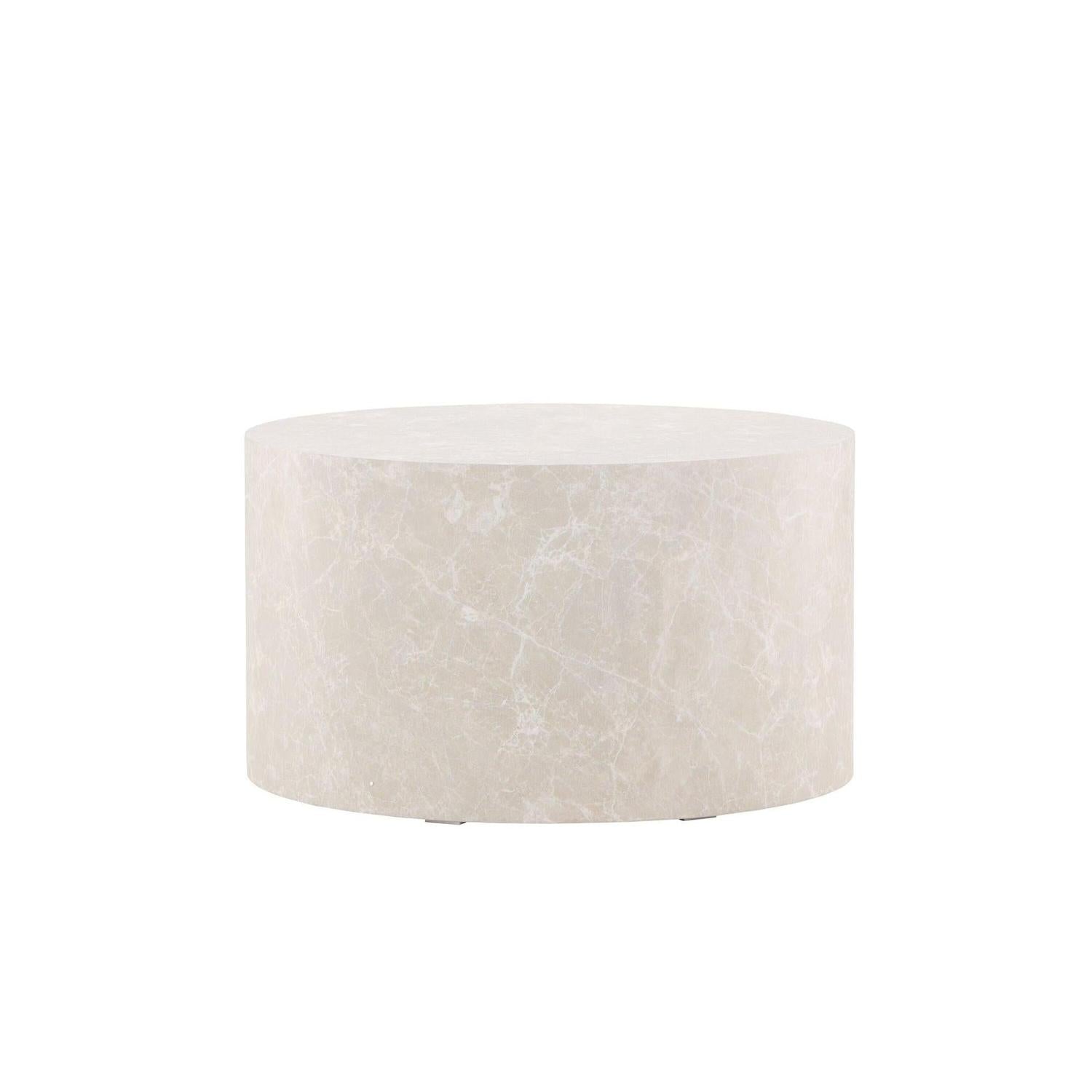 Couchtisch York Ø80cm - Beige-Couchtisch-Venture Home-le canapé