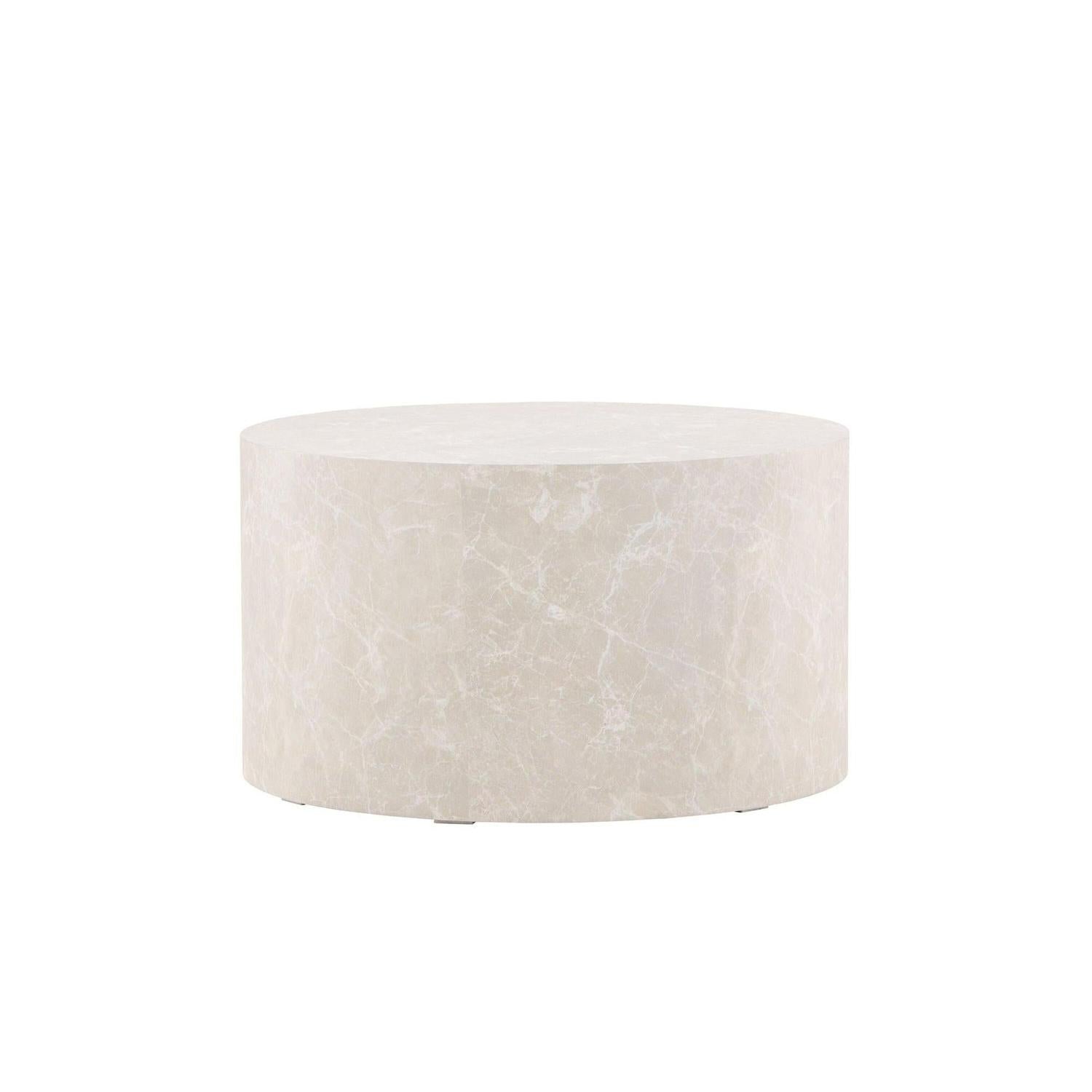 Couchtisch York Ø80cm - Beige-Couchtische-Venture Home-le canapé