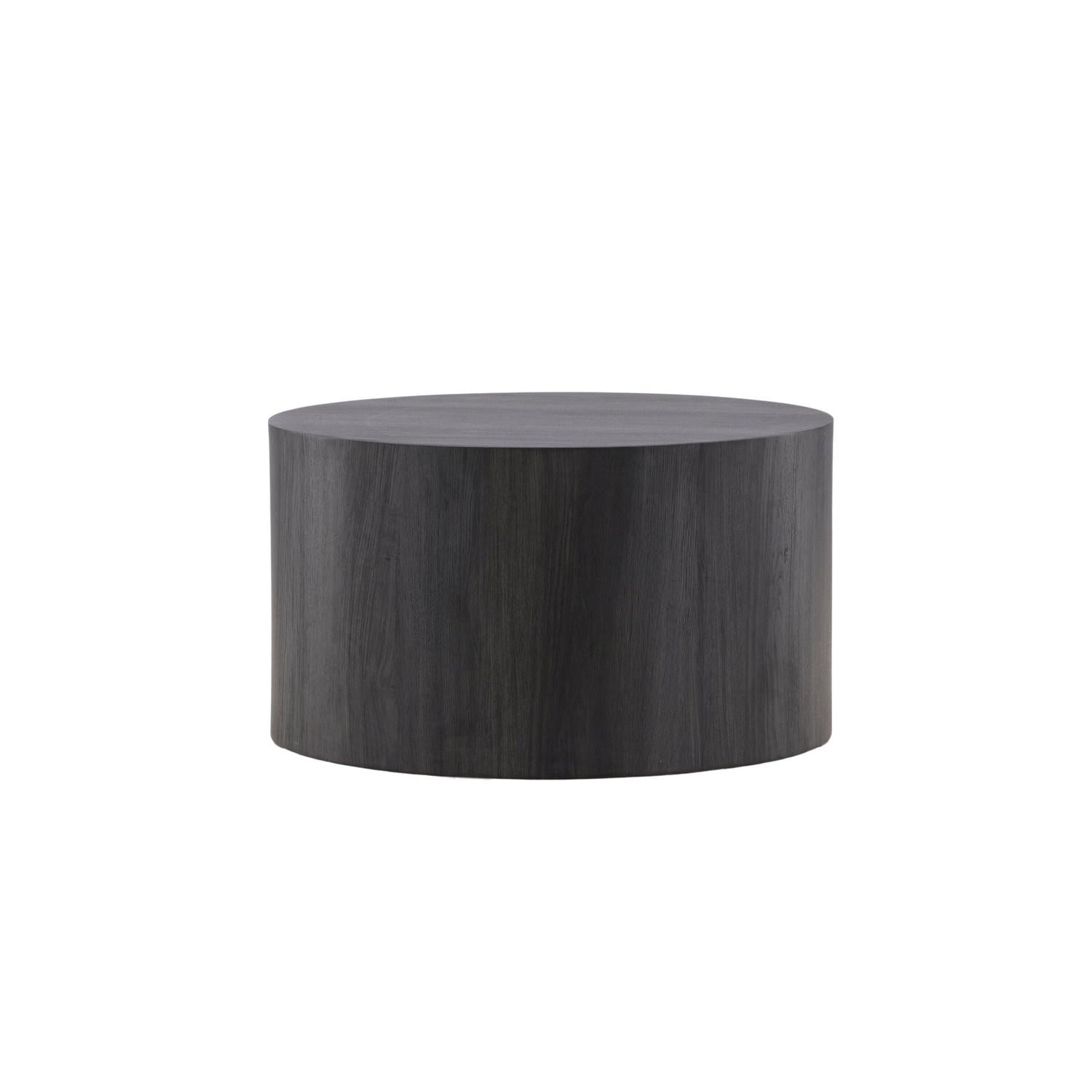 Couchtisch York Ø80cm - Schwarz-Couchtische-Venture Home-le canapé