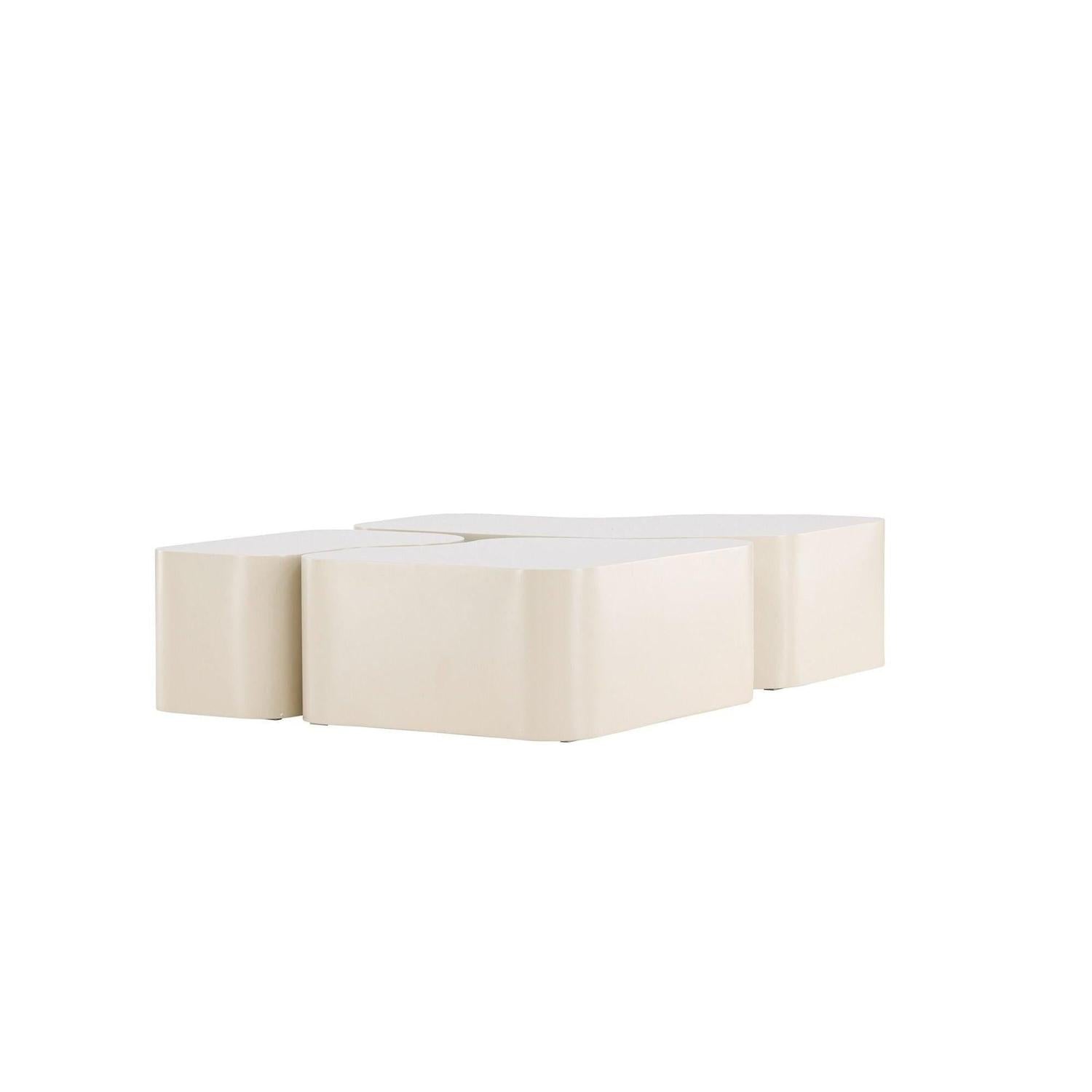 Couchtische Nordland 3er-Set - Beige-Couchtische-Venture Home-le canapé