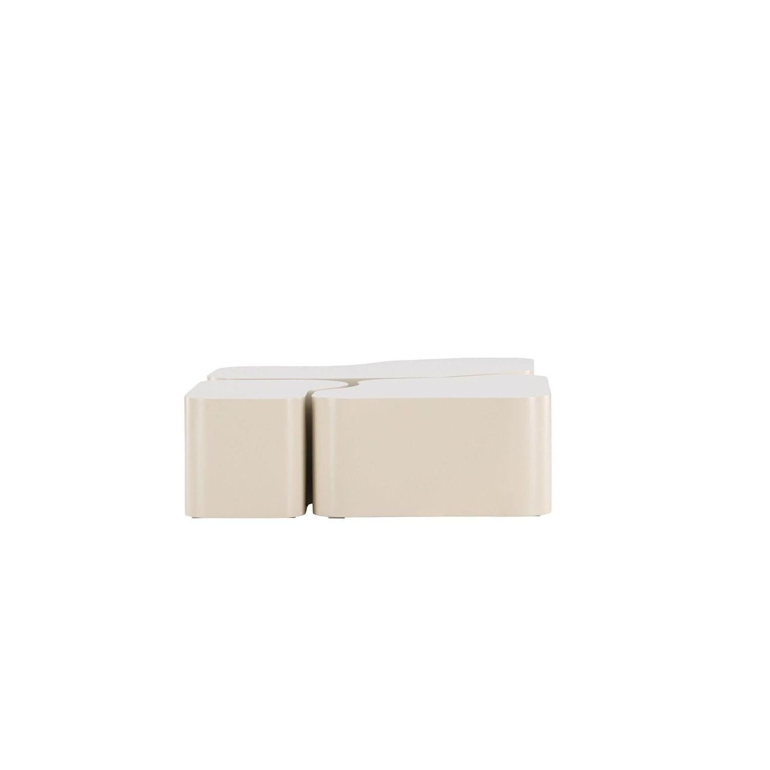Couchtische Nordland 3er-Set - Beige-Couchtische-Venture Home-le canapé