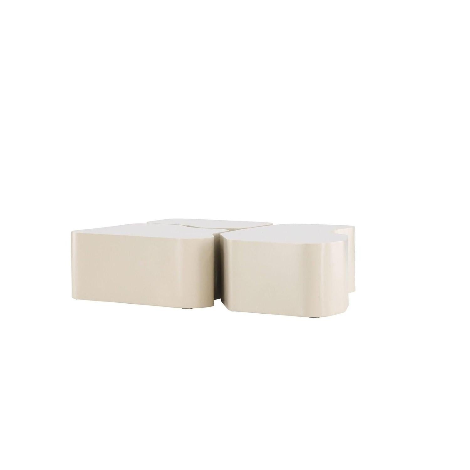 Couchtische Nordland 3er-Set - Beige-Couchtische-Venture Home-le canapé