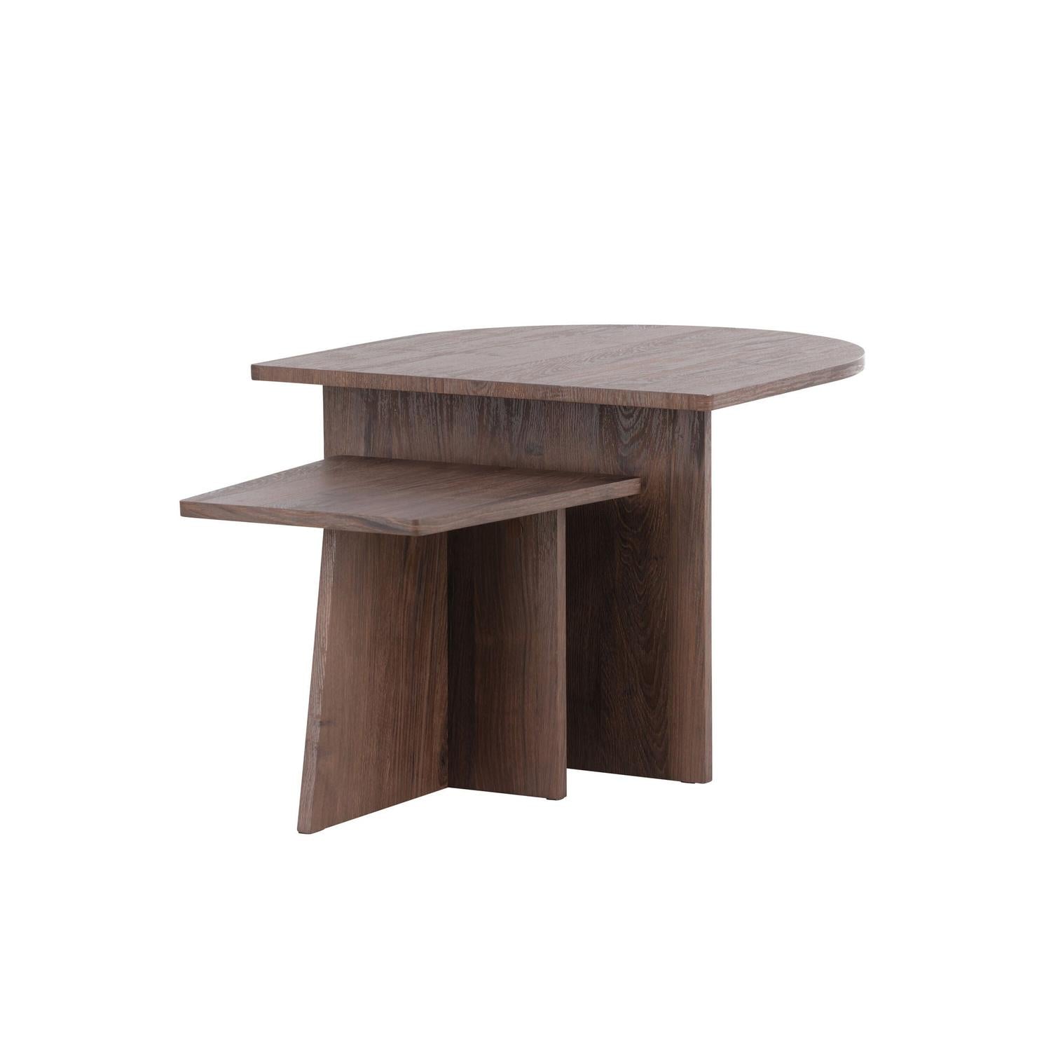 Couchtische Sala, 2er-Set - Mokka-Couchtische-Venture Home-le canapé