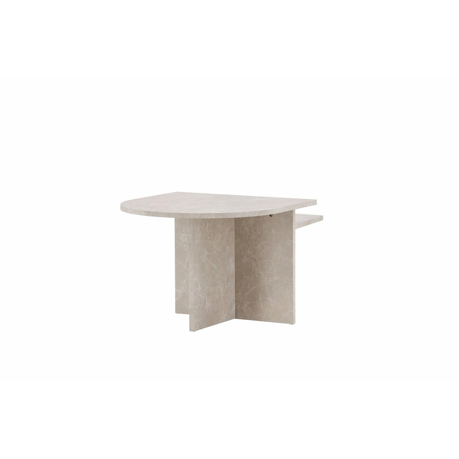 Couchtische Sala in Marmoroptik, 2er-Set - Beige-Couchtisch-Venture Home-le canapé