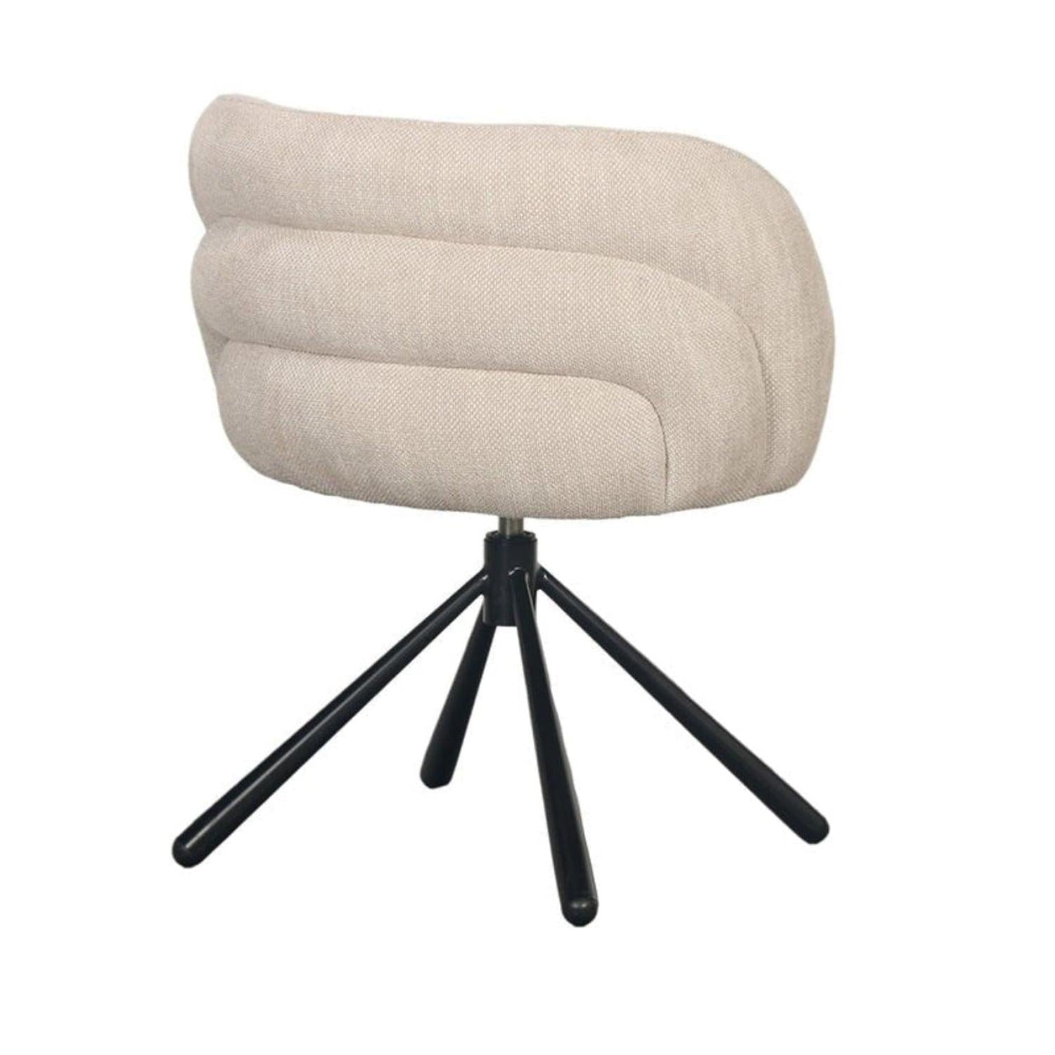 Drehbarer Armlehnstuhl Pebble - Beige-Armlehnenstühle-Pole to Pole-le canapé