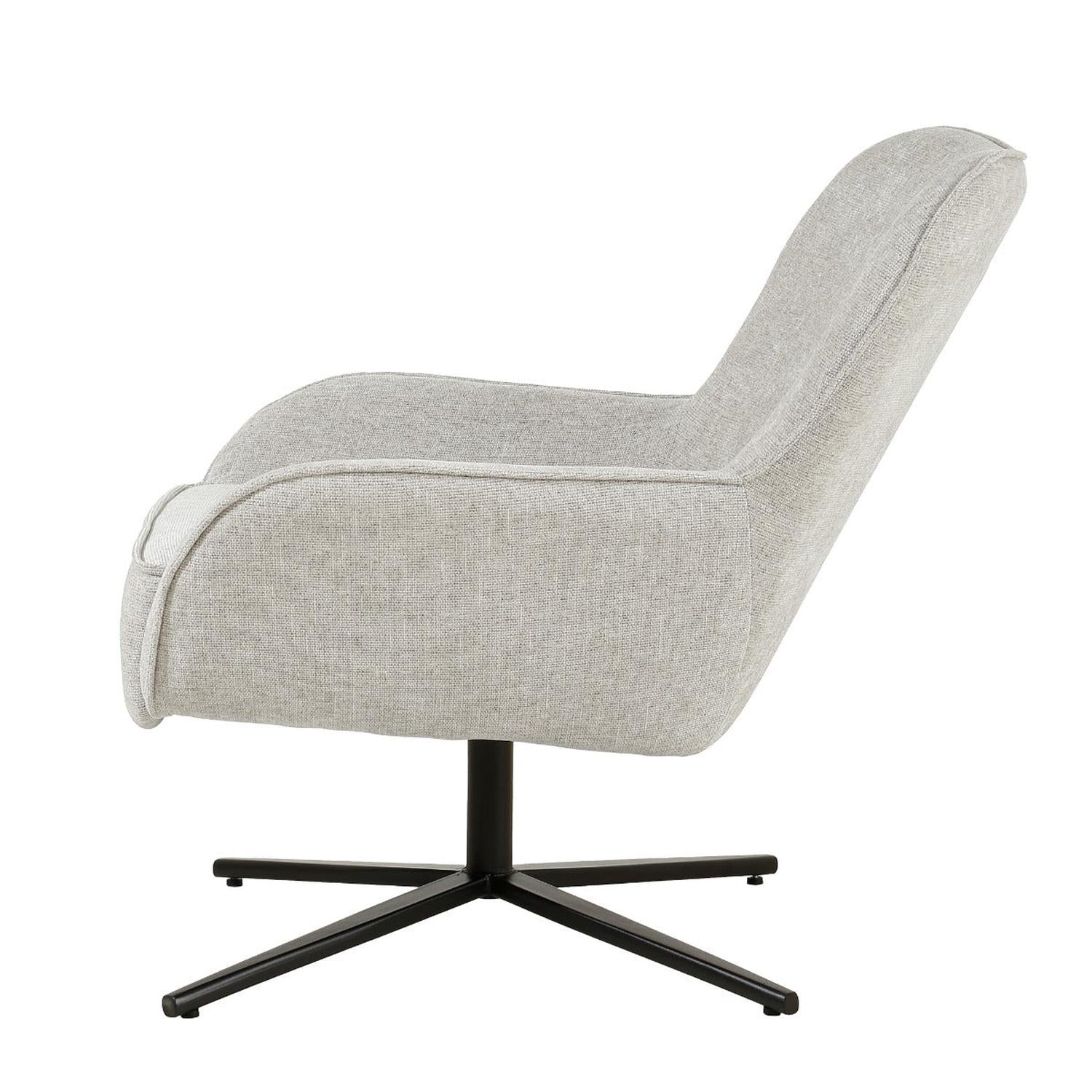 Drehsessel Sven - Beige-Sessel-Livingfurn-le canapé