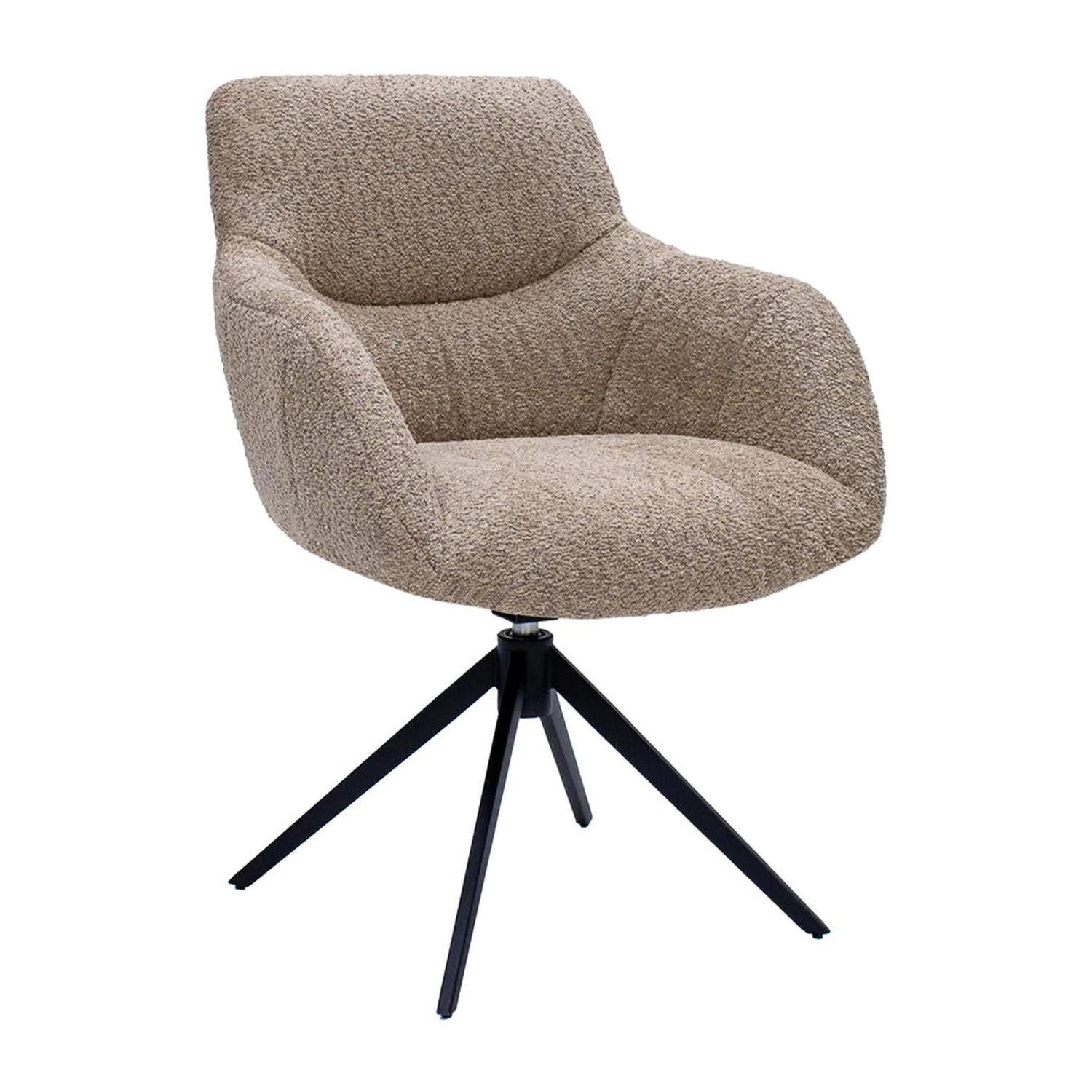 Drehstuhl Fer - Beige-Esszimmerstühle-Kick Collection-le canapé