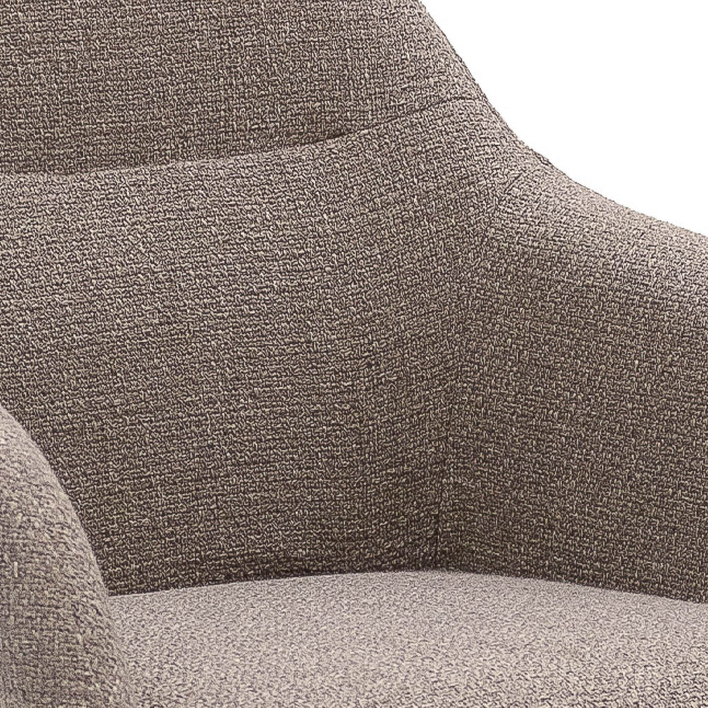 Drehstuhl Ravi - Grau-Esszimmerstühle-Kick Collection-le canapé