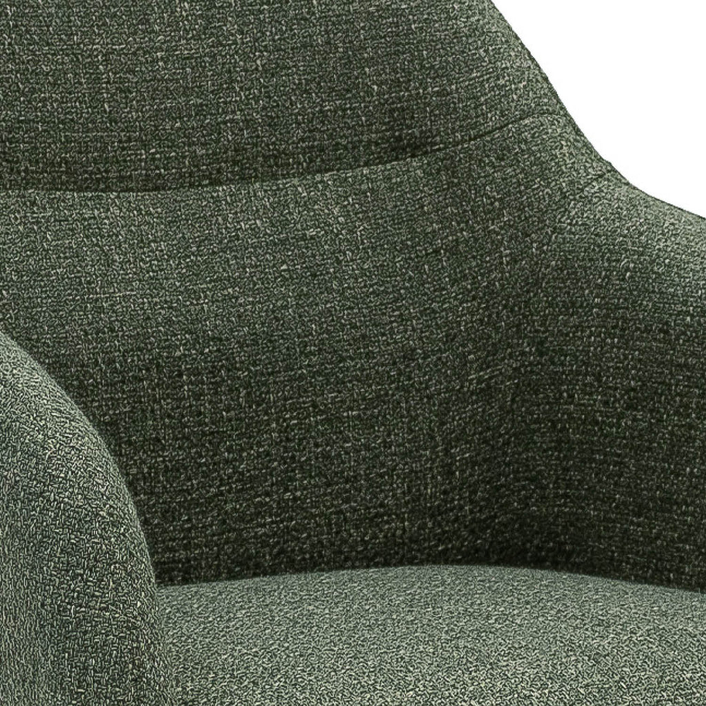 Drehstuhl Ravi - Grün-Esszimmerstühle-Kick Collection-le canapé