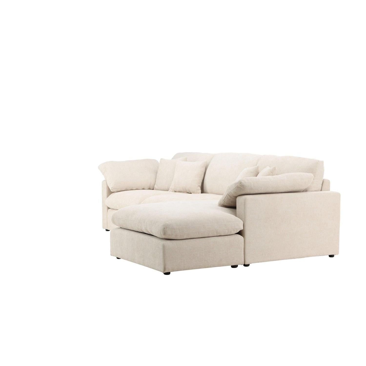 Ecksofa Amalfi - Beige-Ecksofas-Vind-le canapé