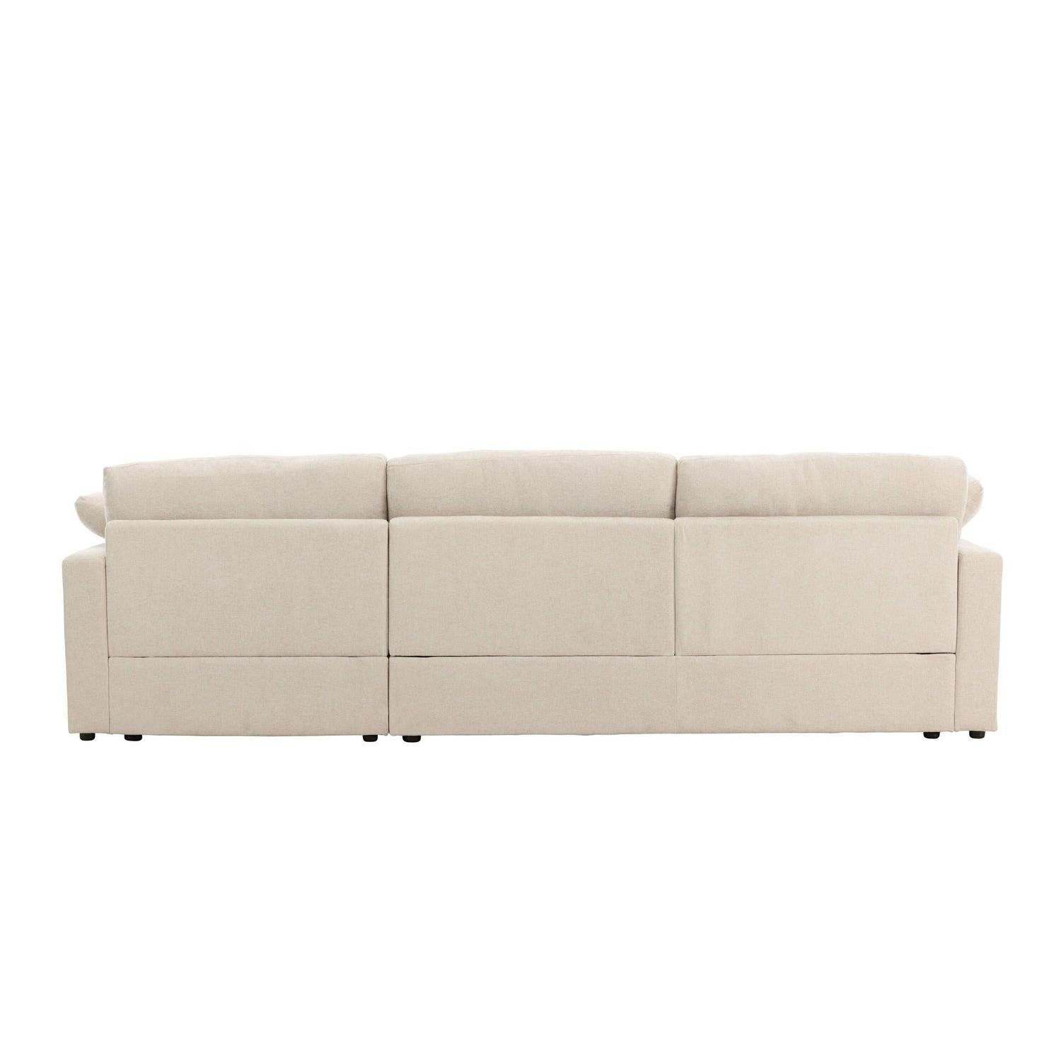 Ecksofa Amalfi - Beige-Ecksofas-Vind-le canapé