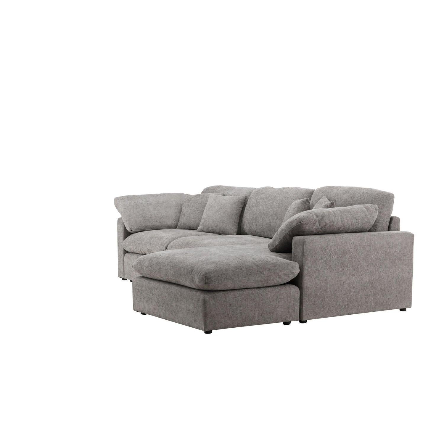 Ecksofa Amalfi - Dunkelgrau-Ecksofa-Vind-le canapé