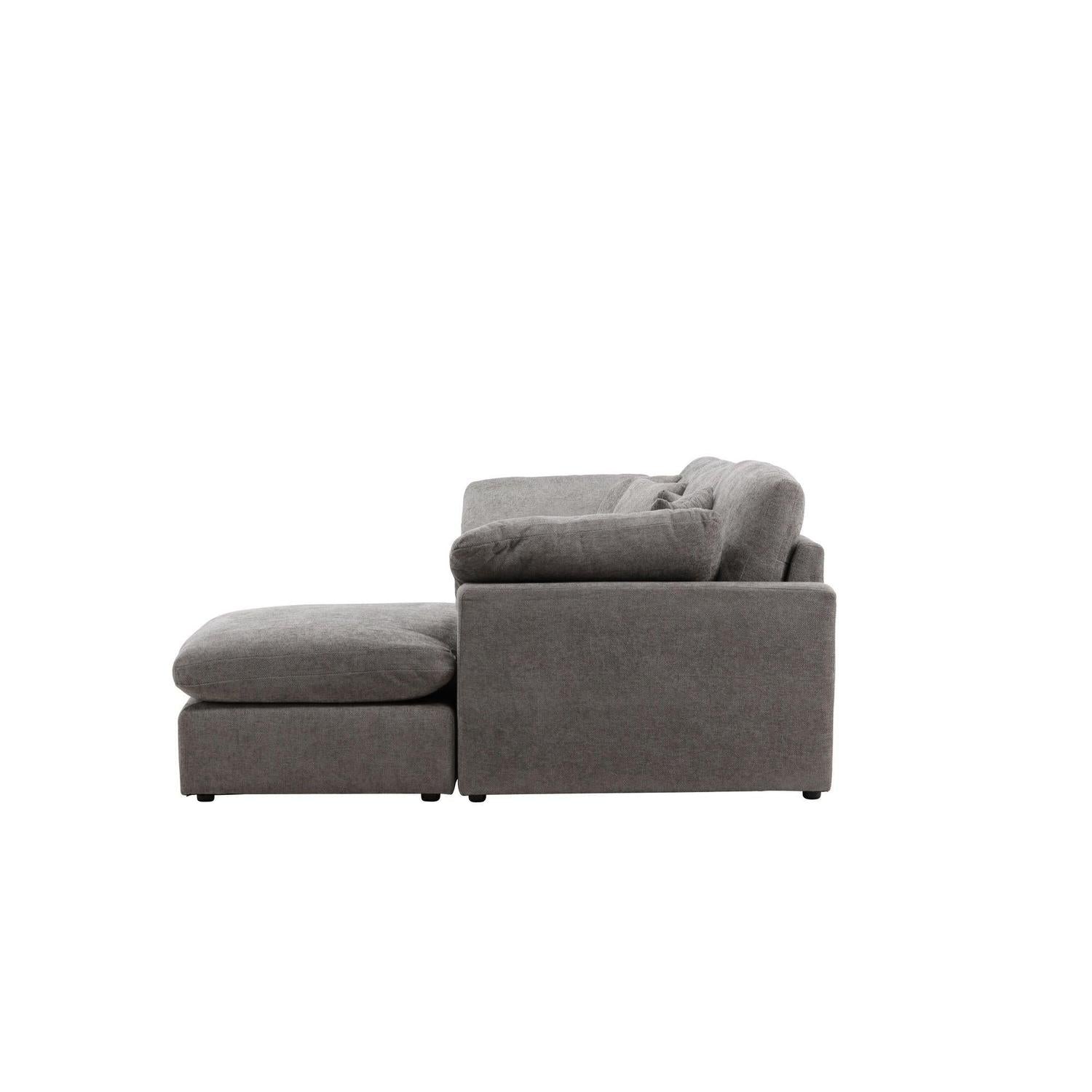 Ecksofa Amalfi - Dunkelgrau-Ecksofa-Vind-le canapé
