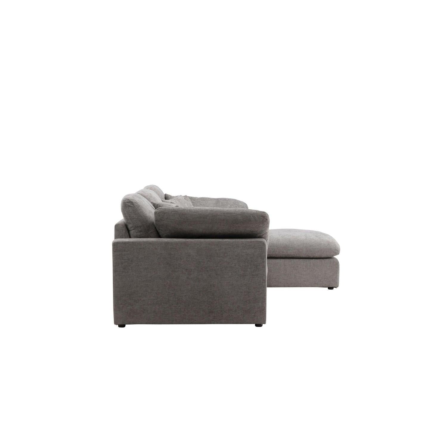 Ecksofa Amalfi - Dunkelgrau-Ecksofa-Vind-le canapé
