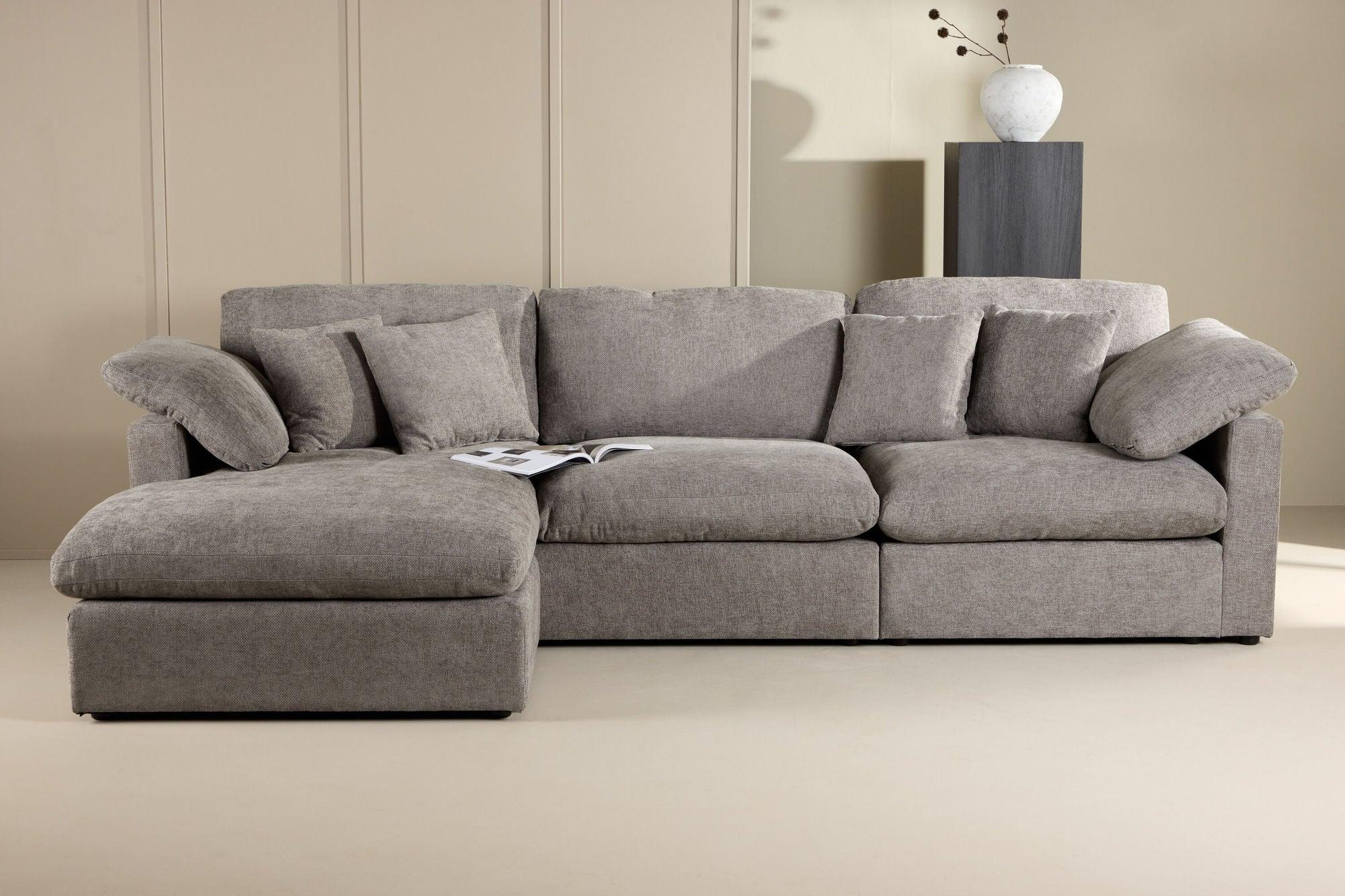 Ecksofa Amalfi - Dunkelgrau-Ecksofa-Vind-le canapé