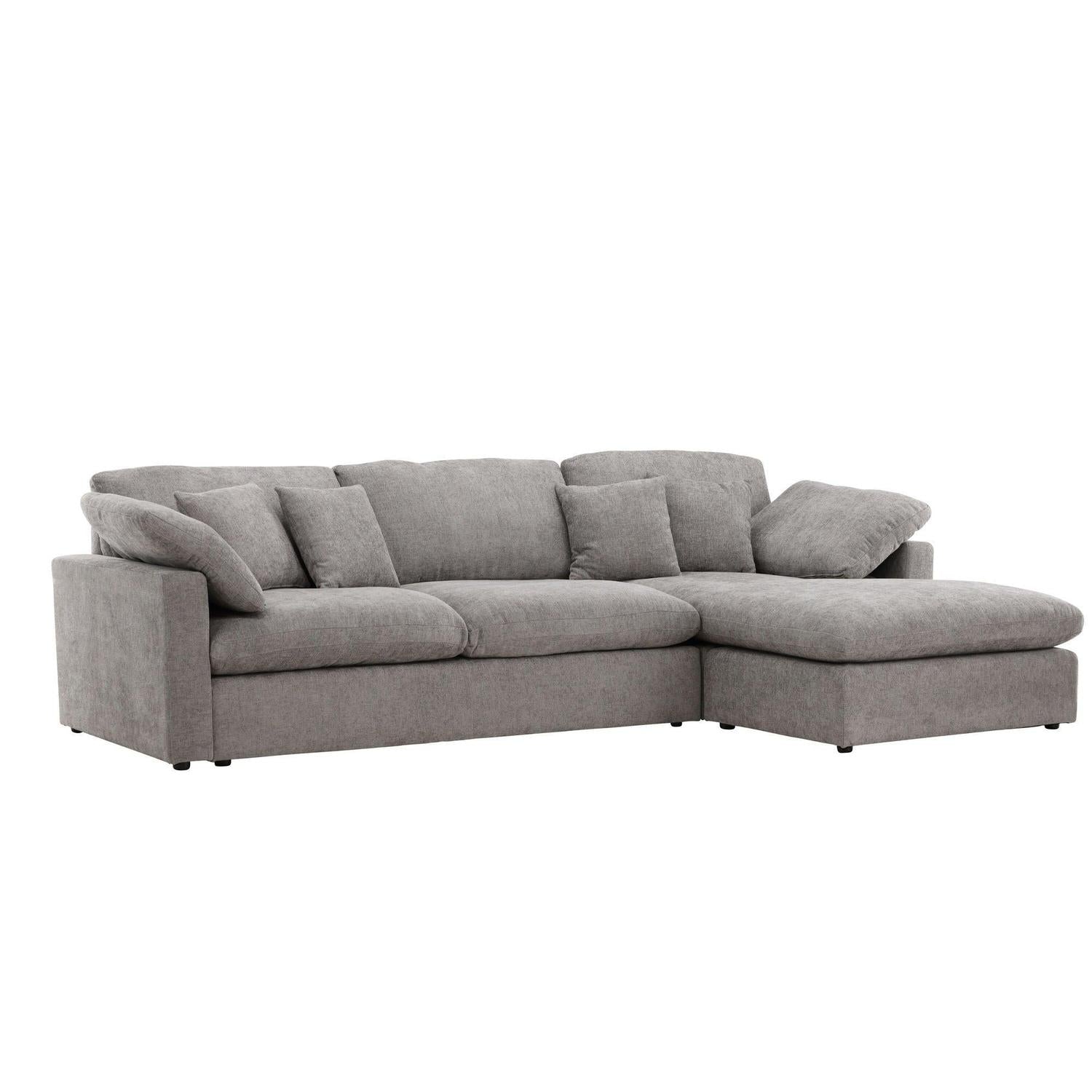 Ecksofa Amalfi - Dunkelgrau-Ecksofa-Vind-le canapé