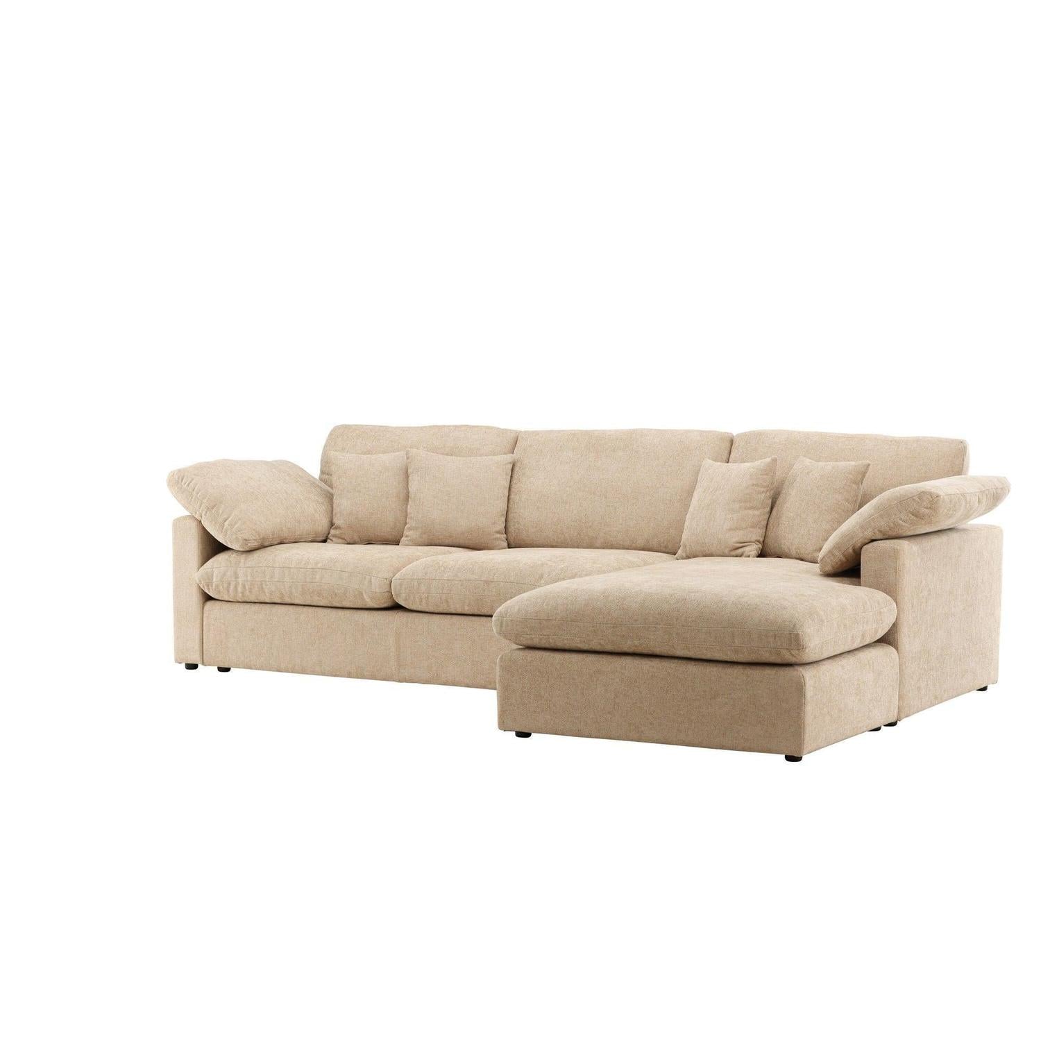 Ecksofa Amalfi - Sandbraun-Ecksofas-Vind-le canapé