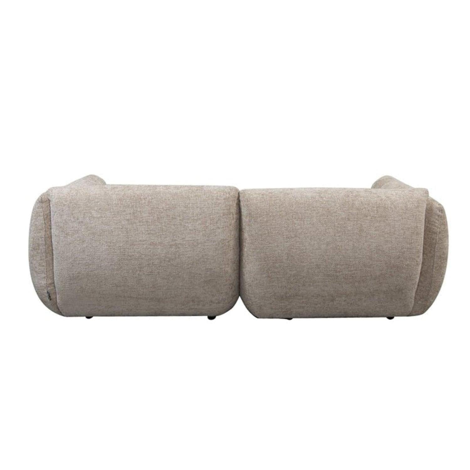 Ecksofa Amsterdam als 2,5-Sitzer - Longchair rechts - Latte-Ecksofa-Pole to Pole-le canapé