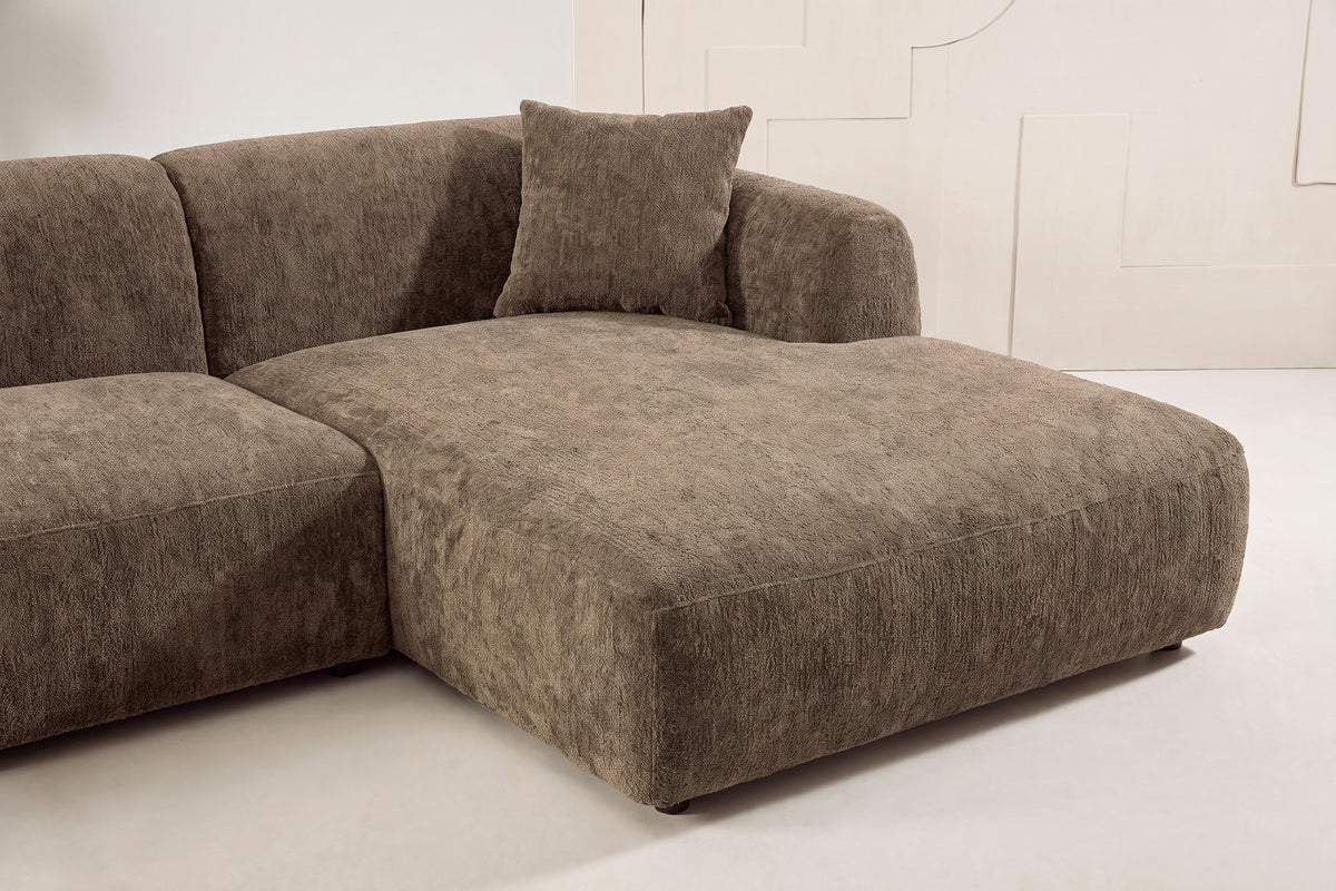 Ecksofa Leia - Braun-Ecksofas-Venture Home-le canapé