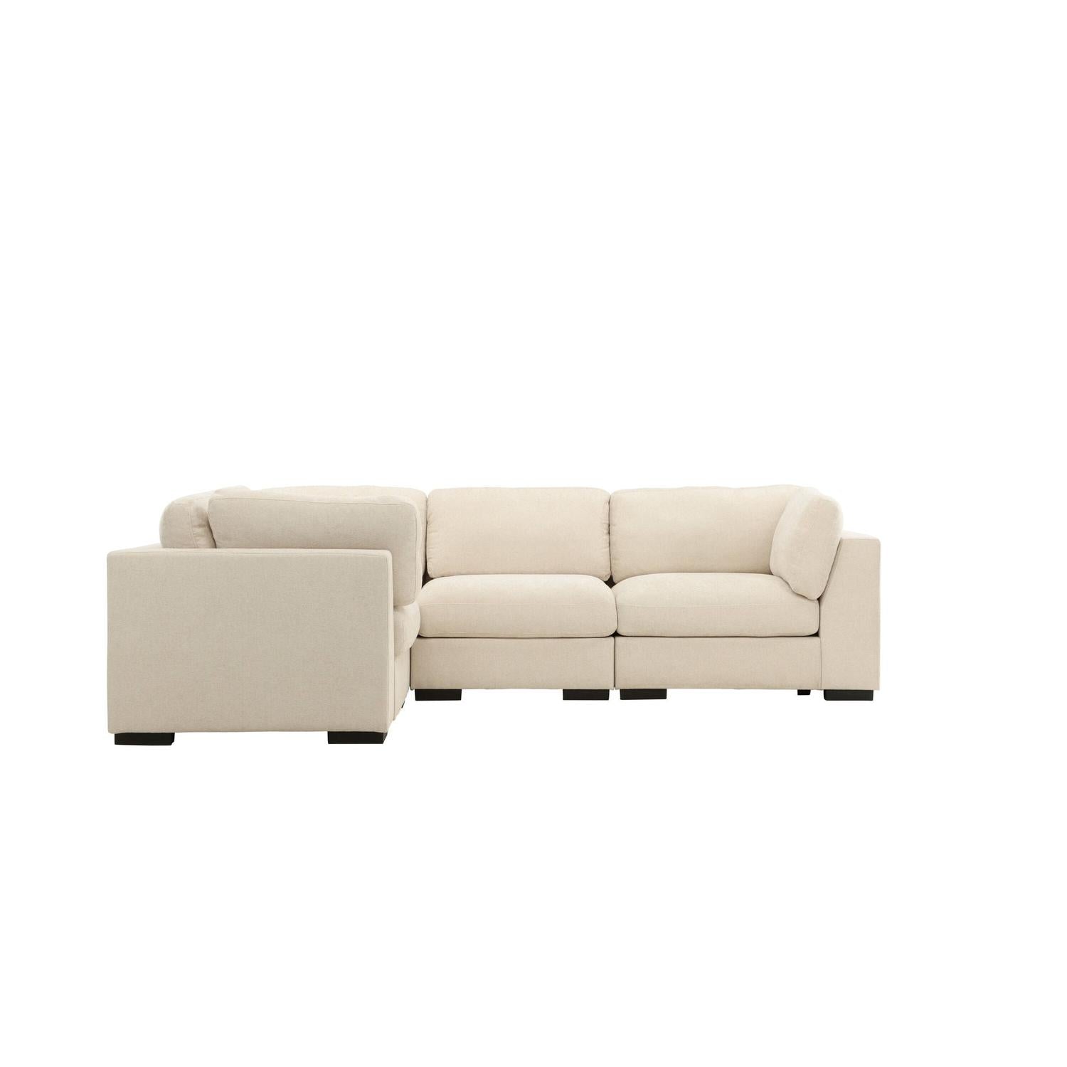 Ecksofa Salerno - Beige-Ecksofas-Venture Home-le canapé